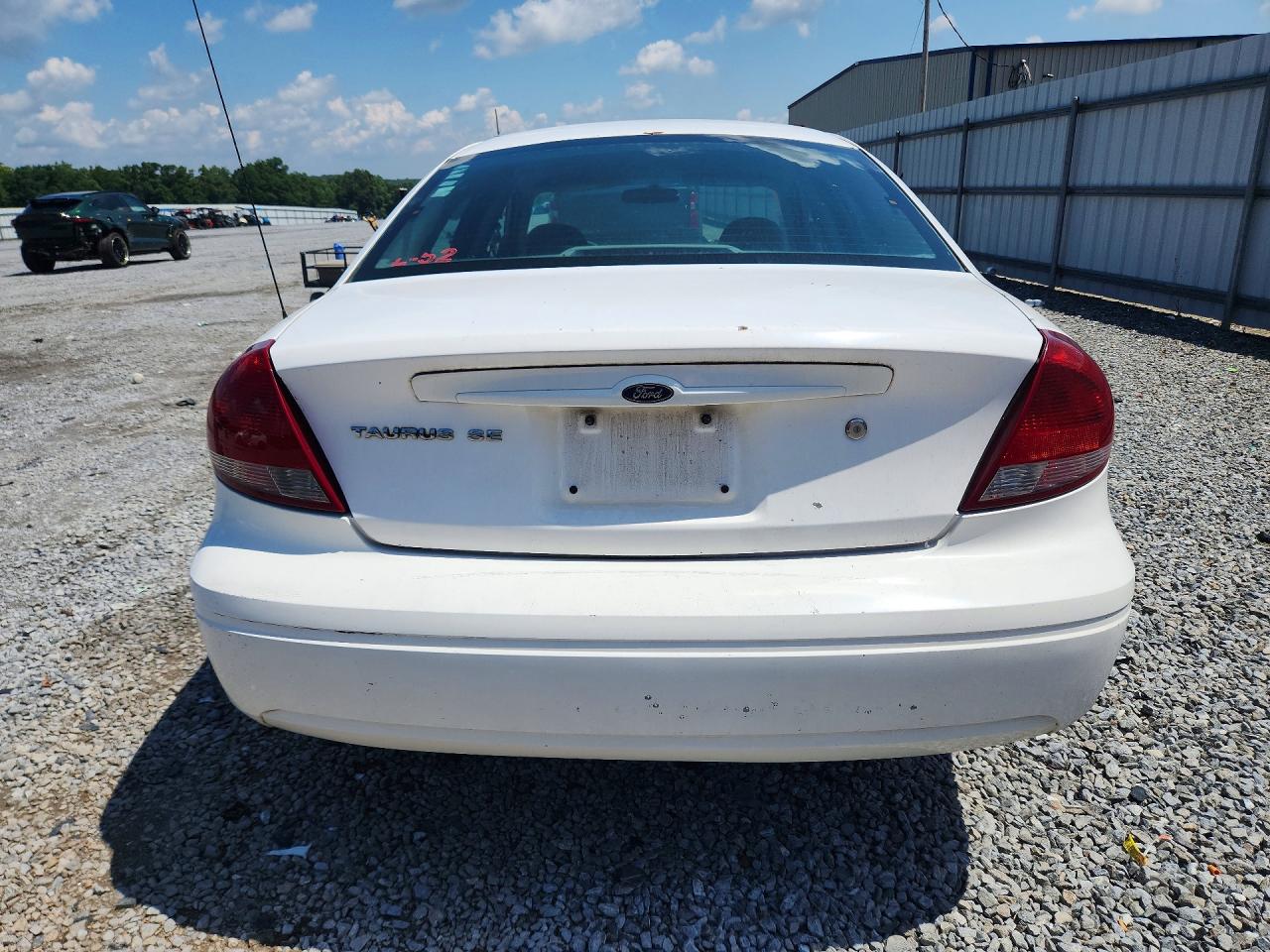 2005 Ford Taurus Se White vin: 1FAFP53215A272662