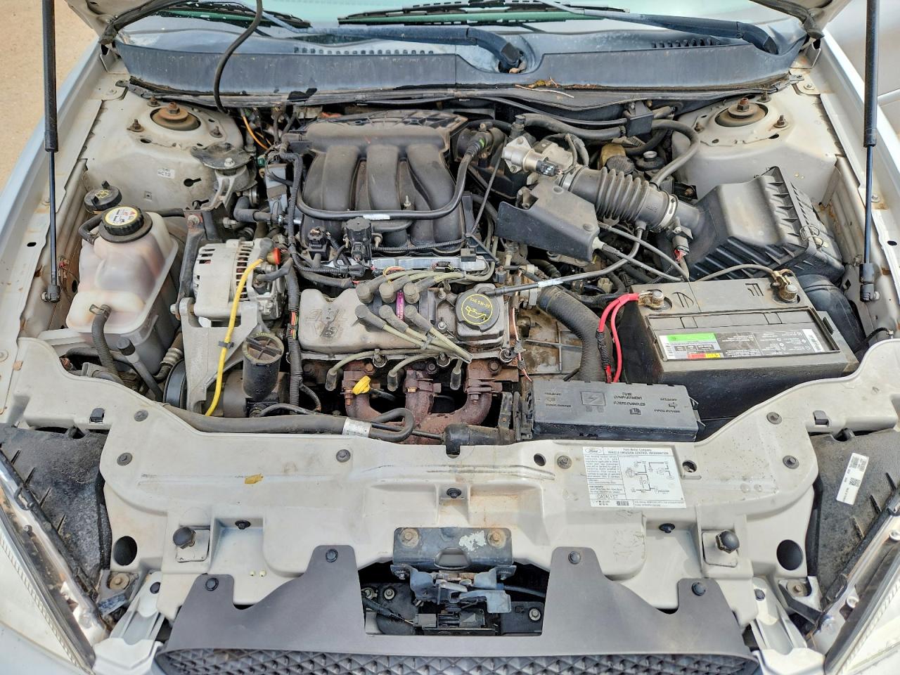 2005 Ford Taurus Se Silver vin: 1FAFP53235A108765