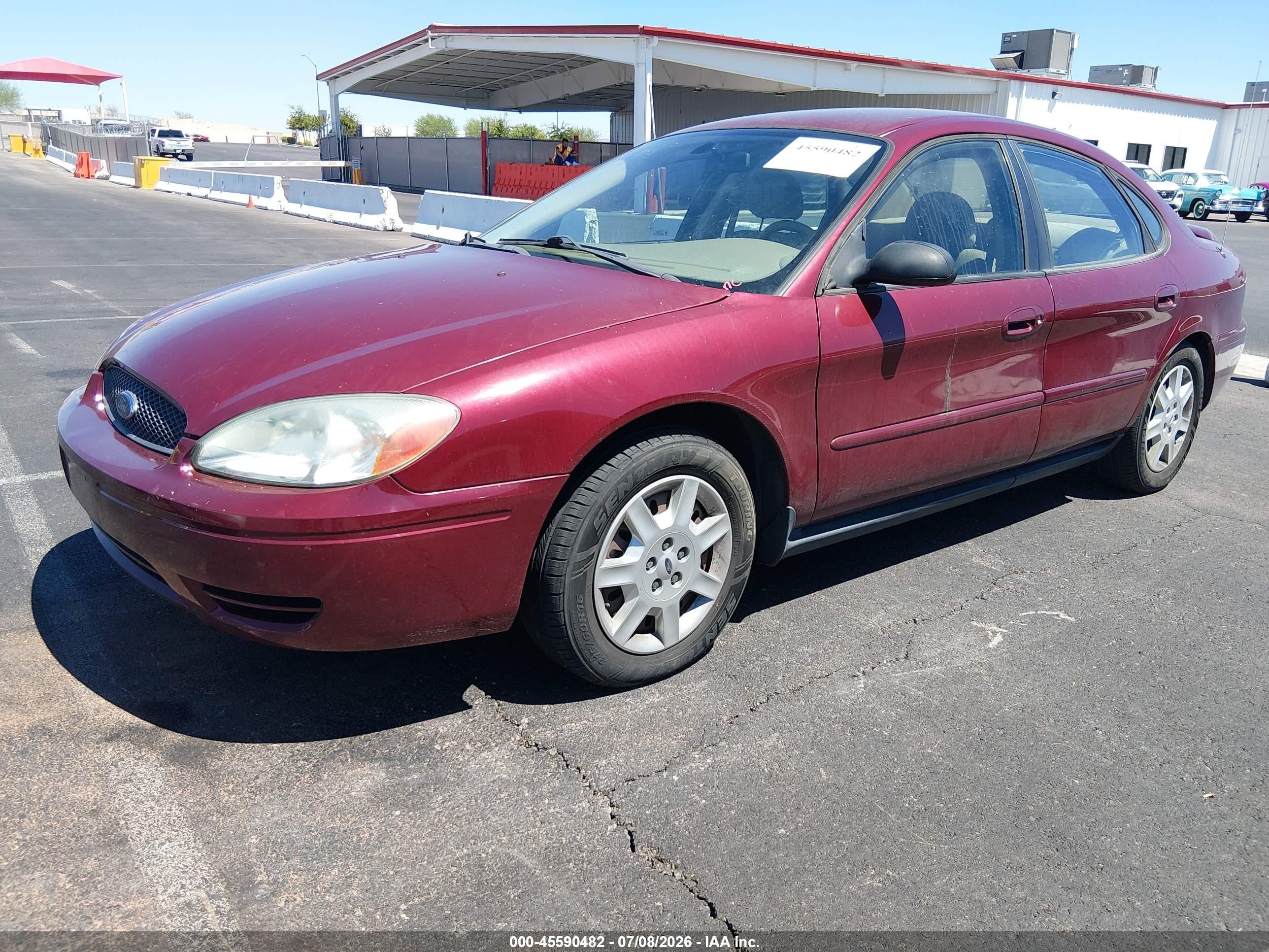 2004 Ford Taurus Se Red vin: 1FAFP53244G148428