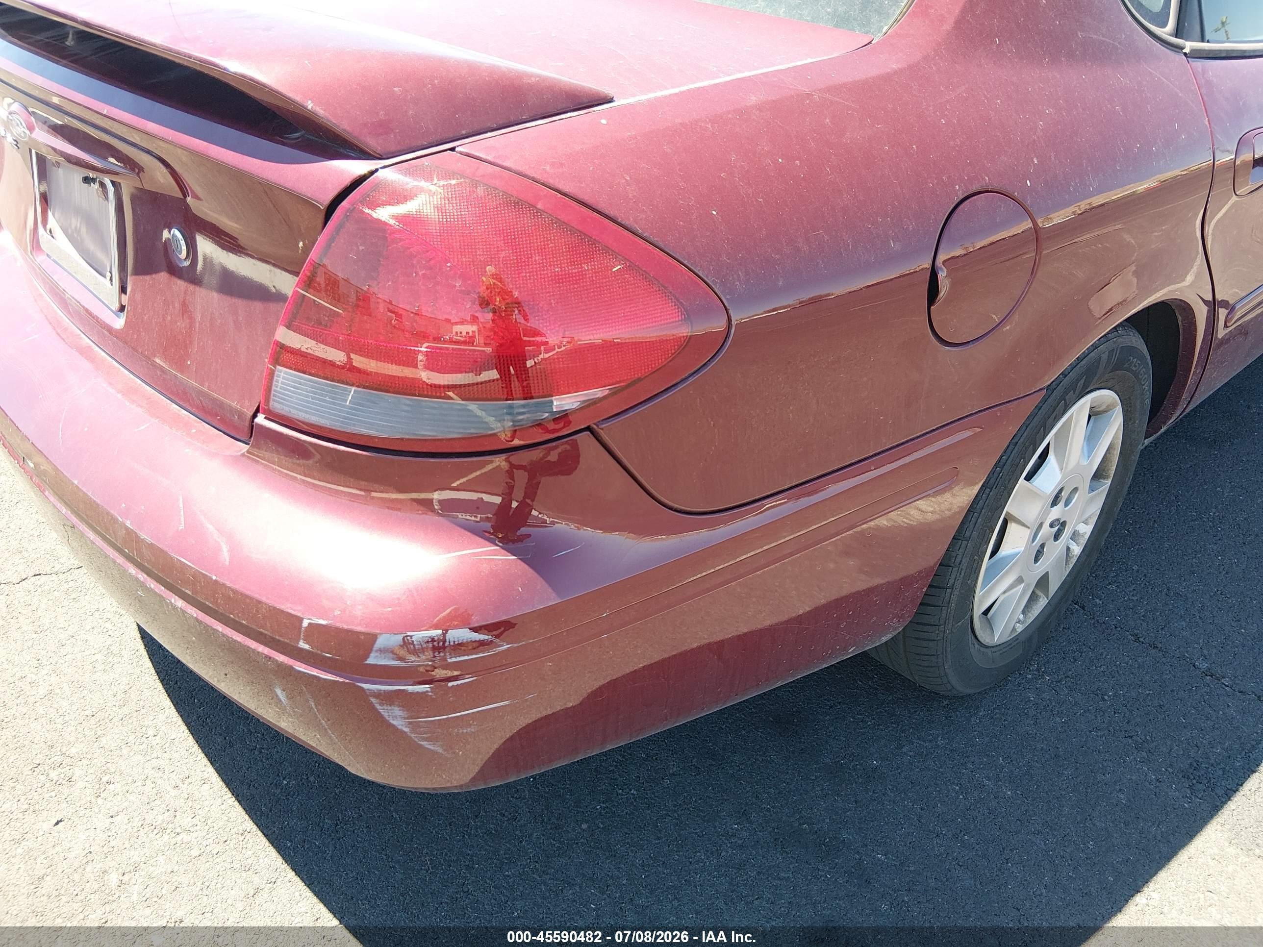 2004 Ford Taurus Se Red vin: 1FAFP53244G148428