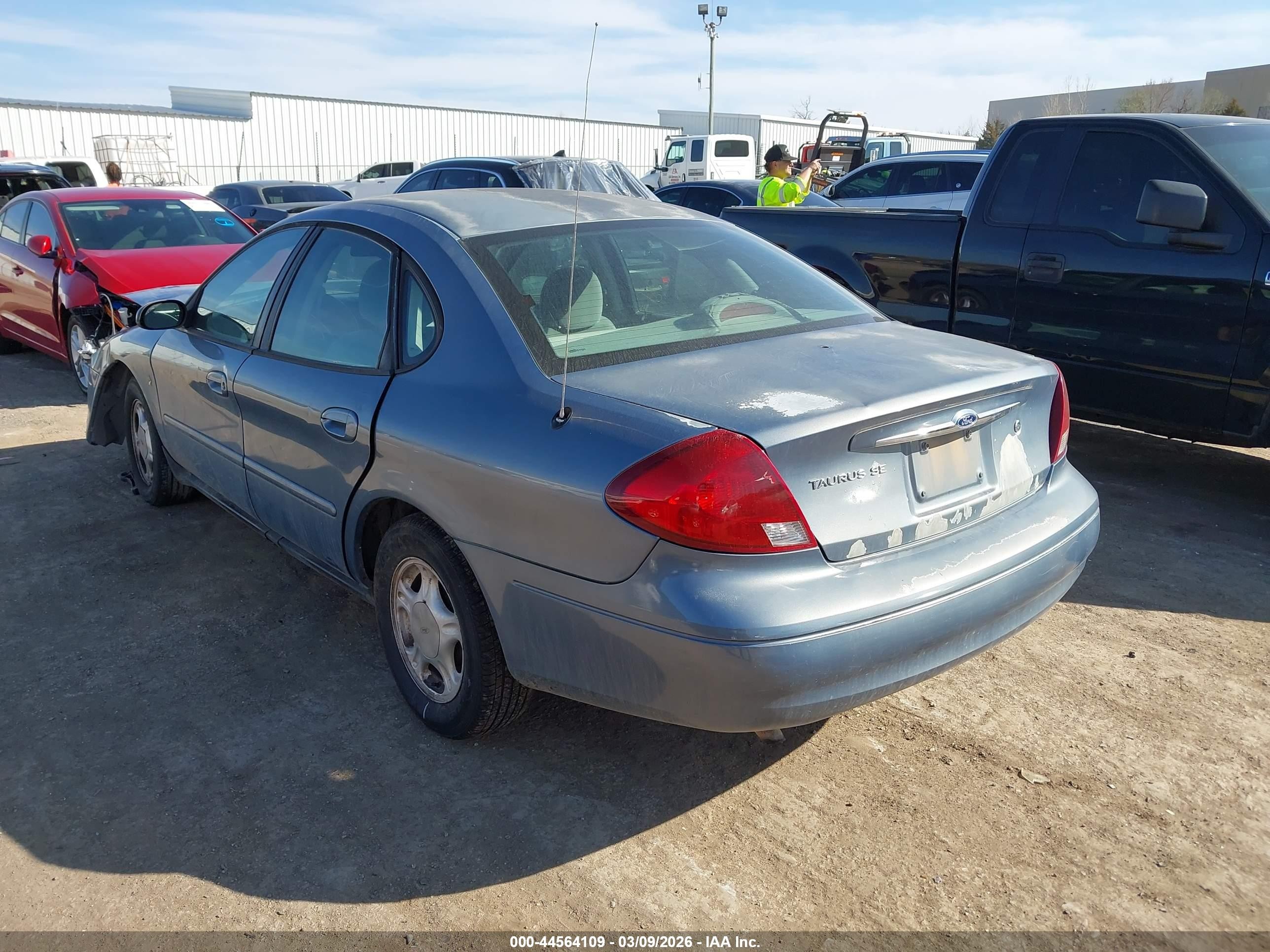 2001 Ford Taurus Se Blue vin: 1FAFP53251A239111