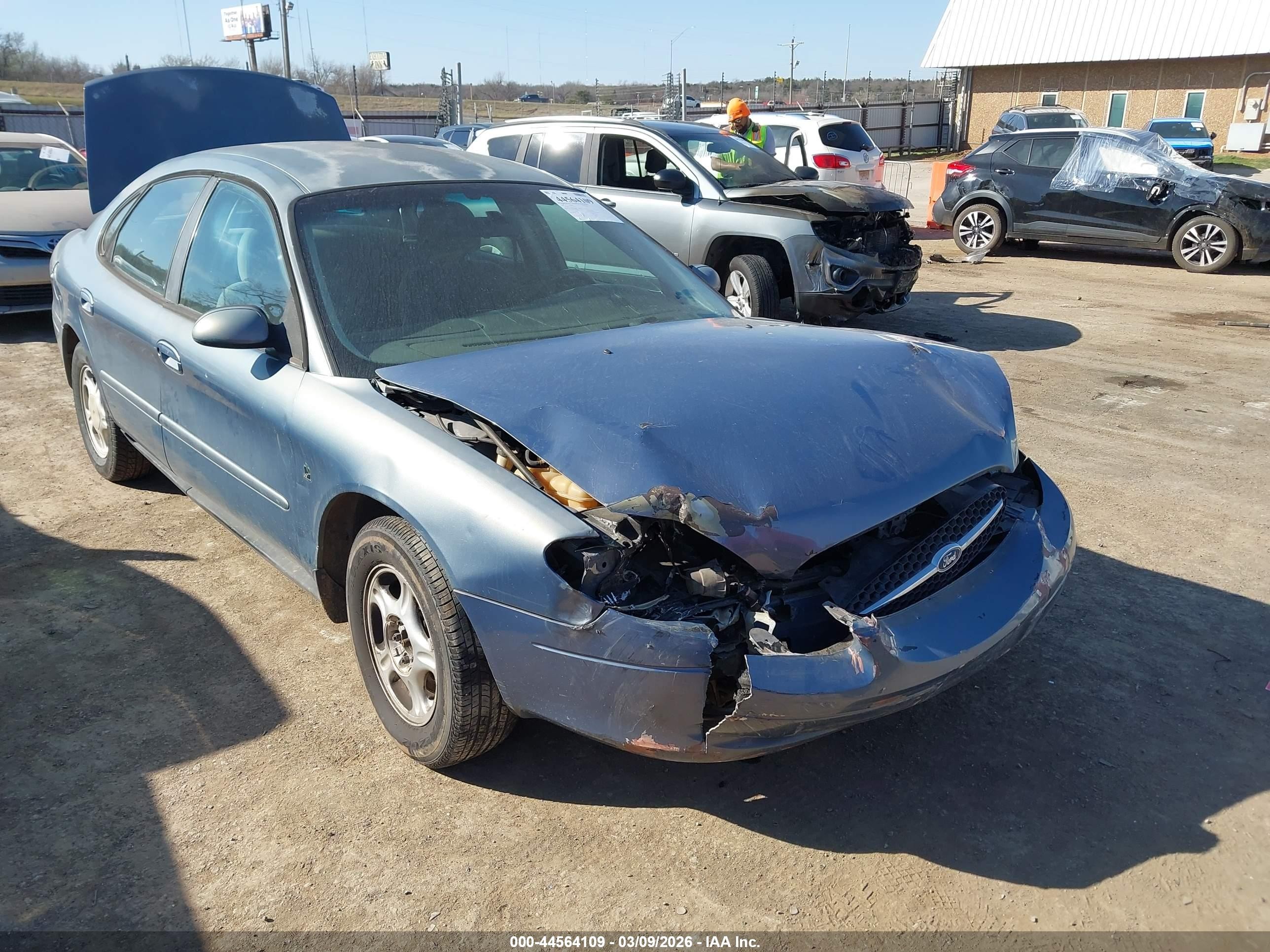 2001 Ford Taurus Se Blue vin: 1FAFP53251A239111