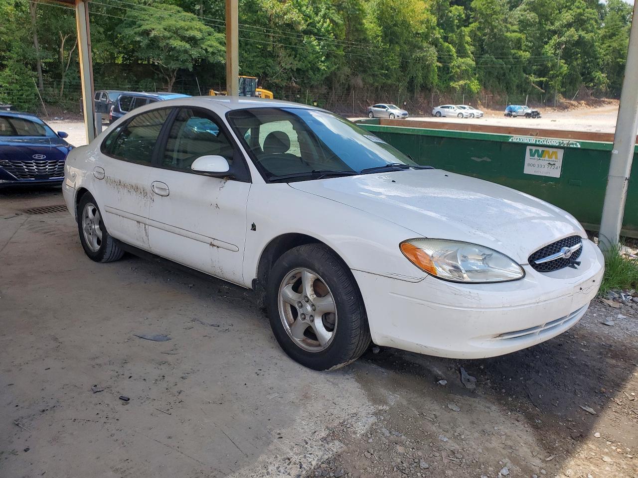 2002 Ford Taurus Se White vin: 1FAFP53252G232478