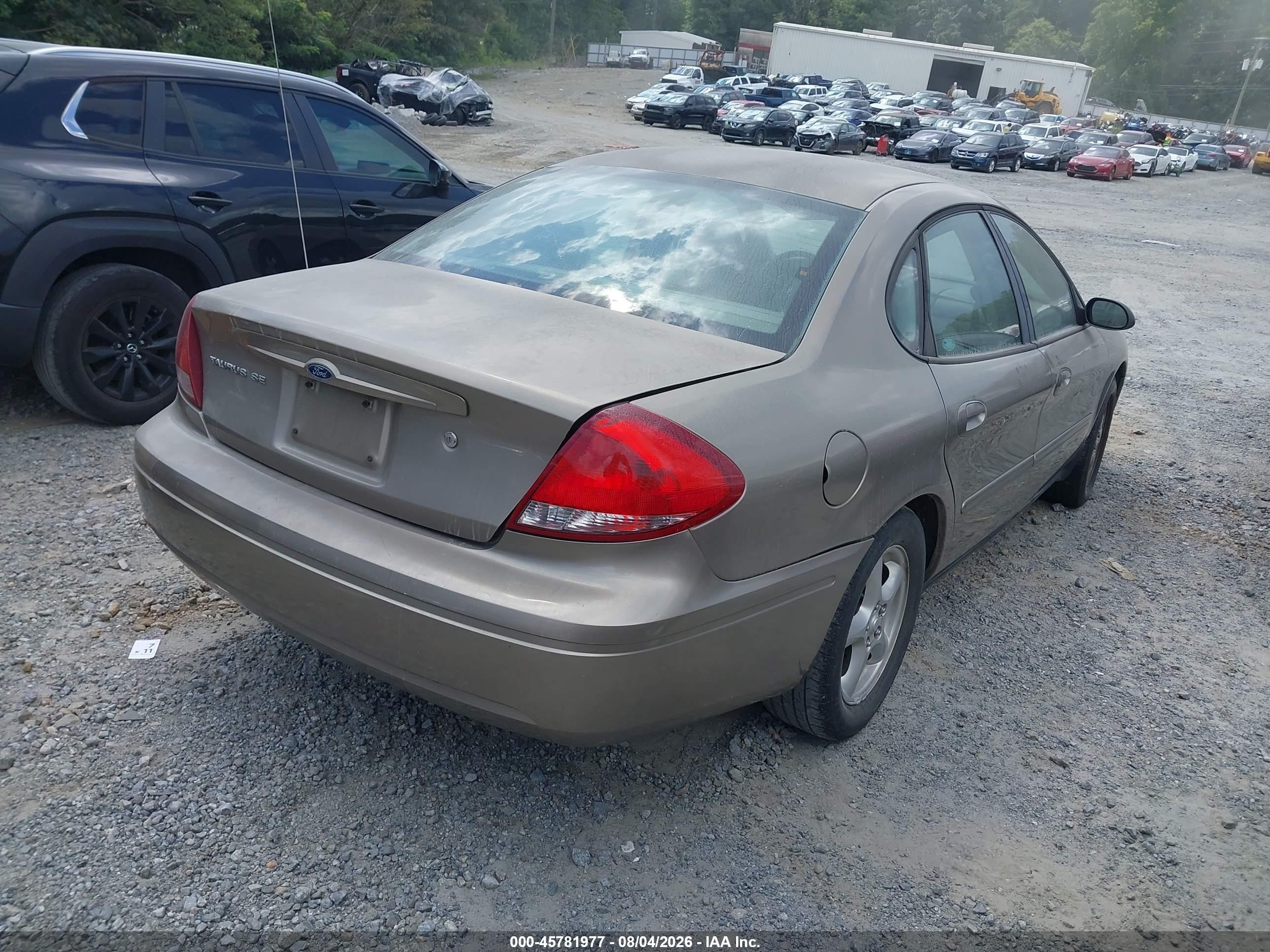 2004 Ford Taurus Se Gold vin: 1FAFP53254A164060