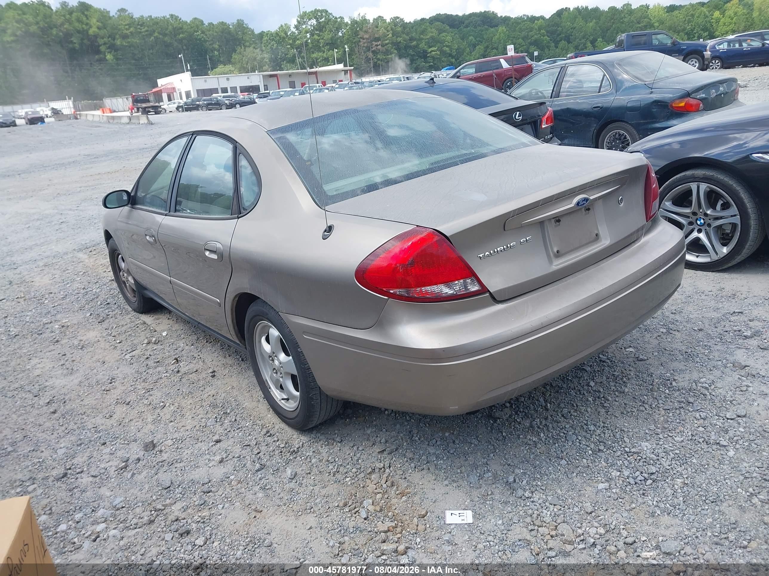 2004 Ford Taurus Se Gold vin: 1FAFP53254A164060