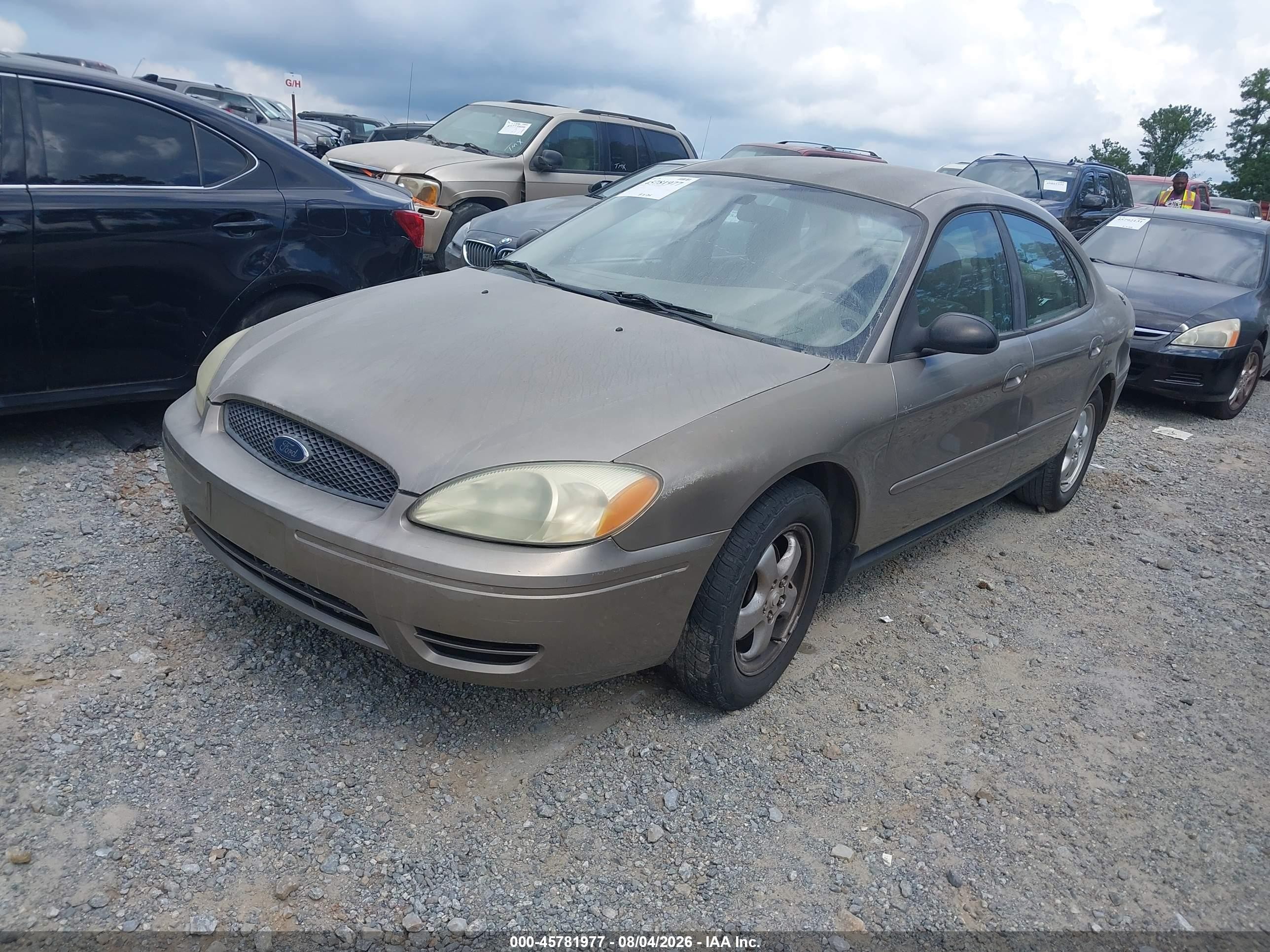 2004 Ford Taurus Se Gold vin: 1FAFP53254A164060