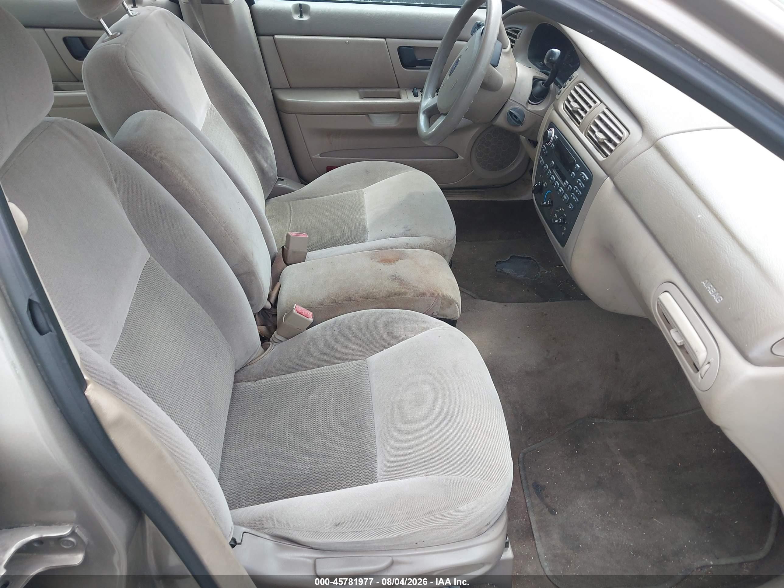 2004 Ford Taurus Se Gold vin: 1FAFP53254A164060