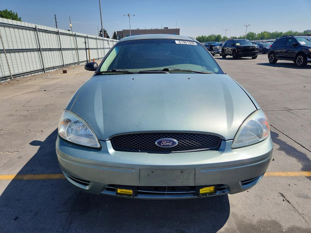 2005 Ford Taurus Se Green vin: 1FAFP53255A240121