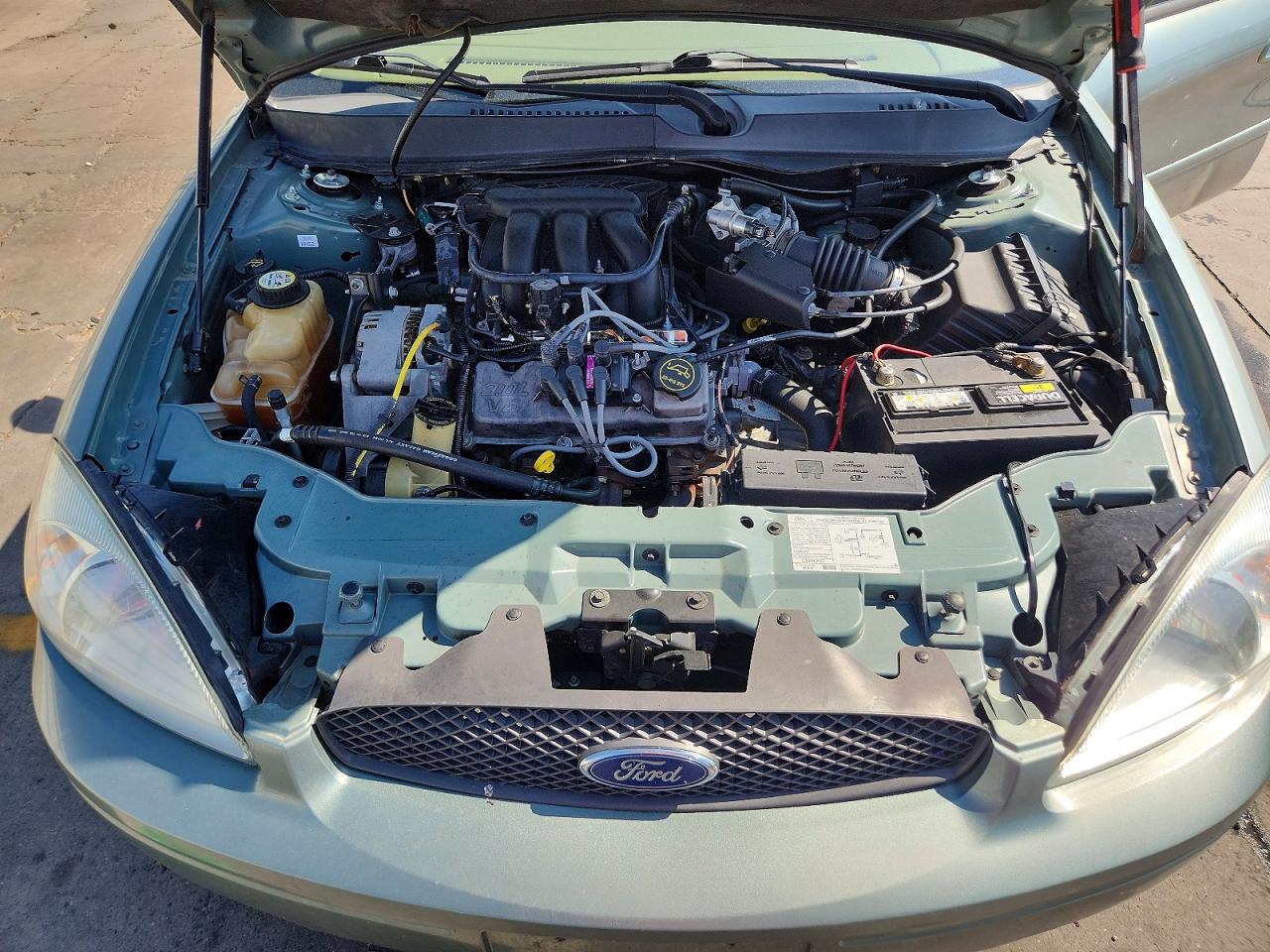 2005 Ford Taurus Se Green vin: 1FAFP53255A240121
