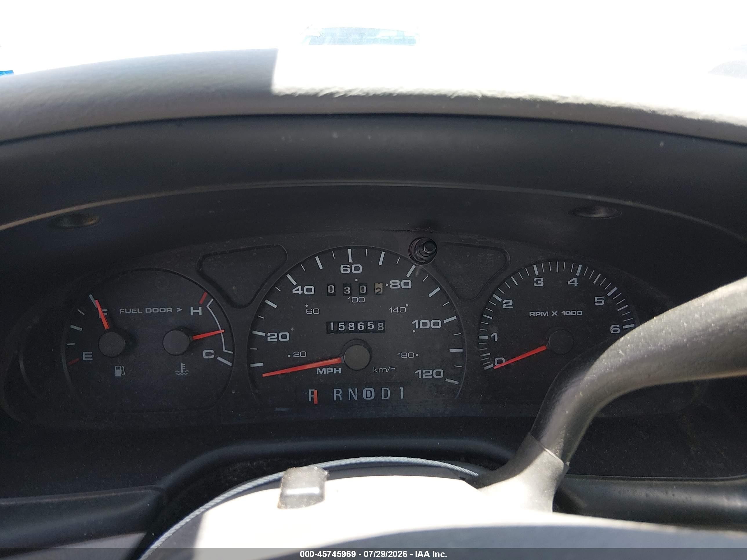 2000 Ford Taurus Se Blue vin: 1FAFP5325YA258283