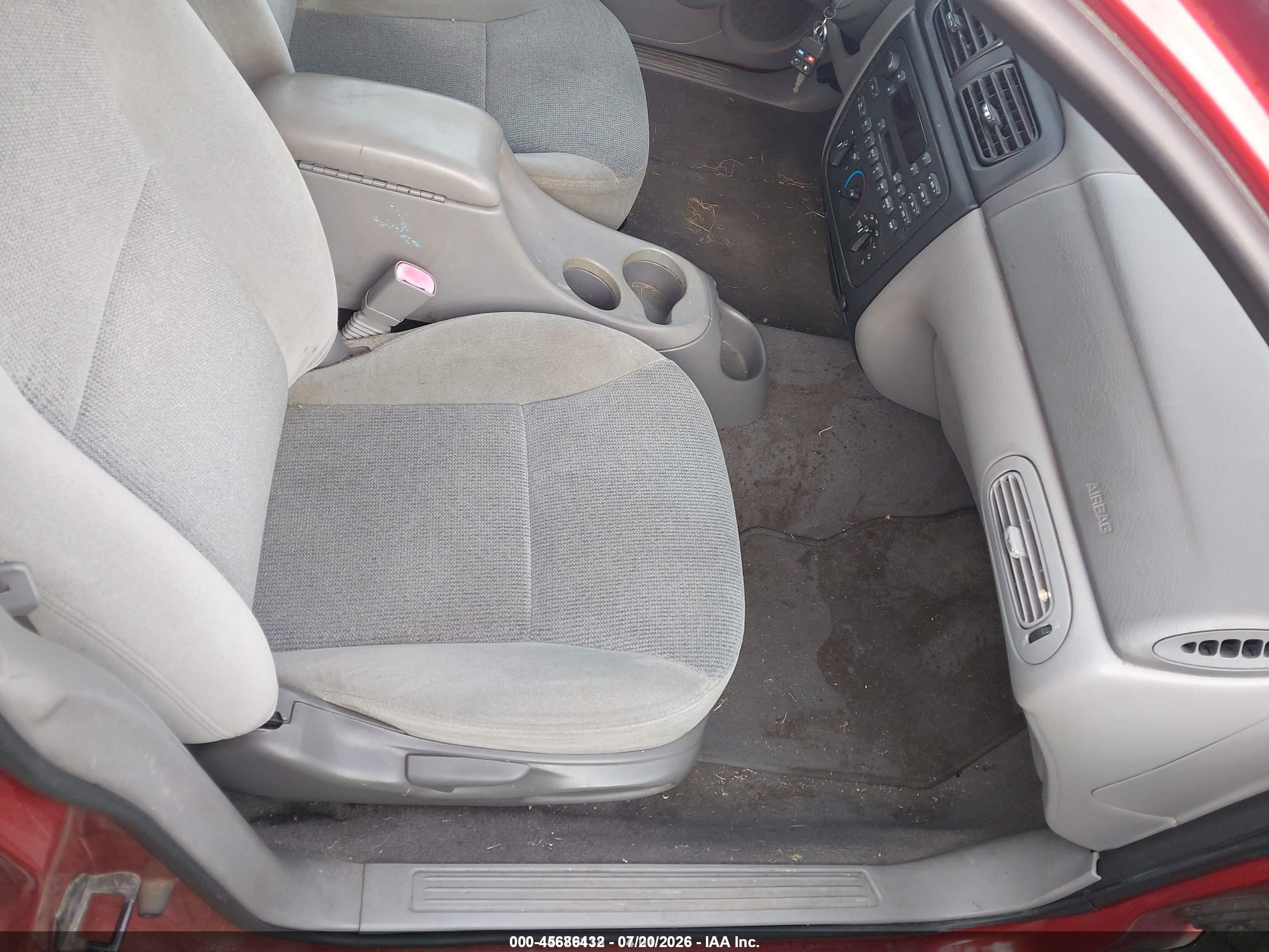2001 Ford Taurus Se Maroon vin: 1FAFP53261G250972