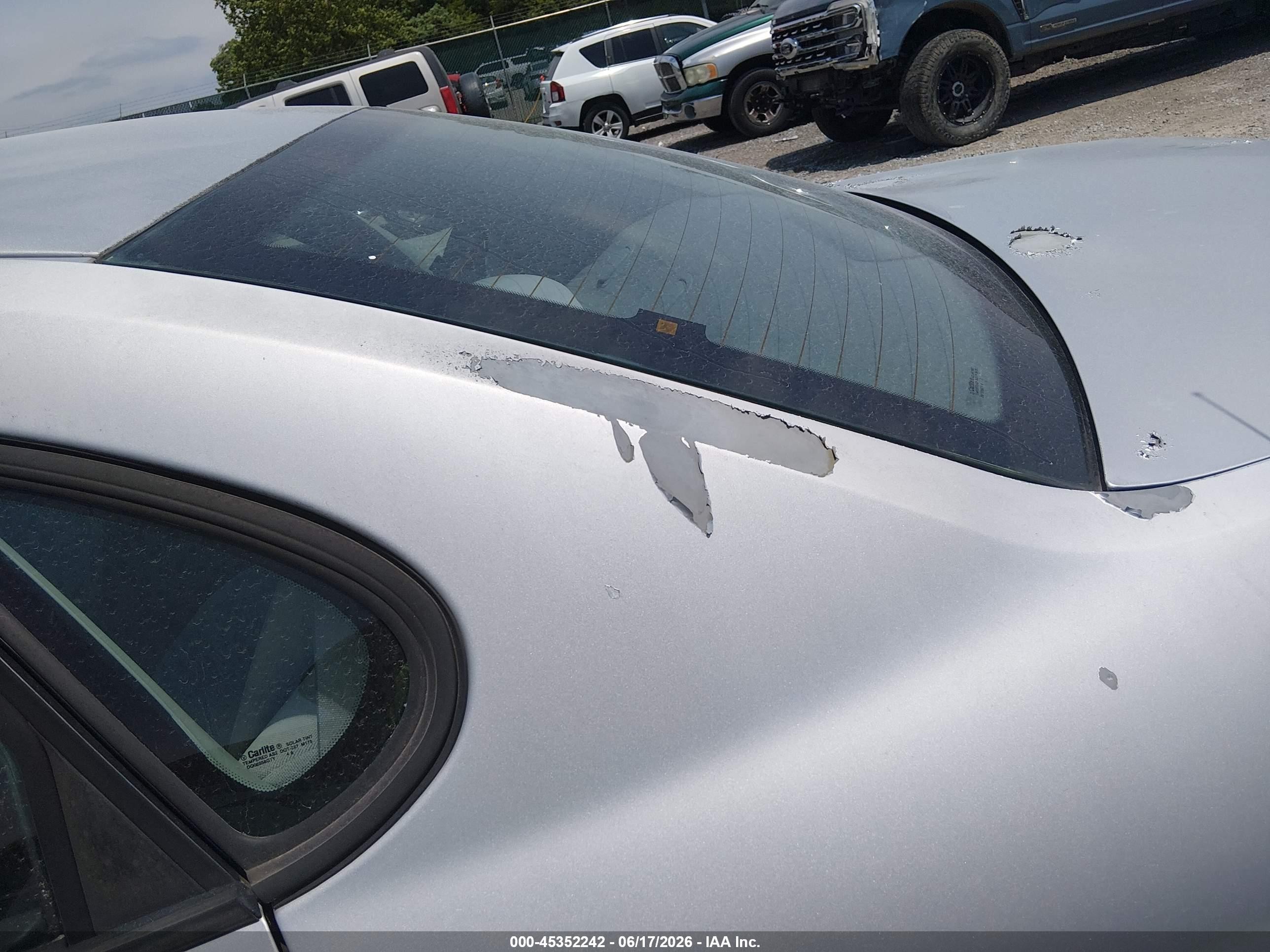 2004 Ford Taurus Se Silver vin: 1FAFP53264A176783
