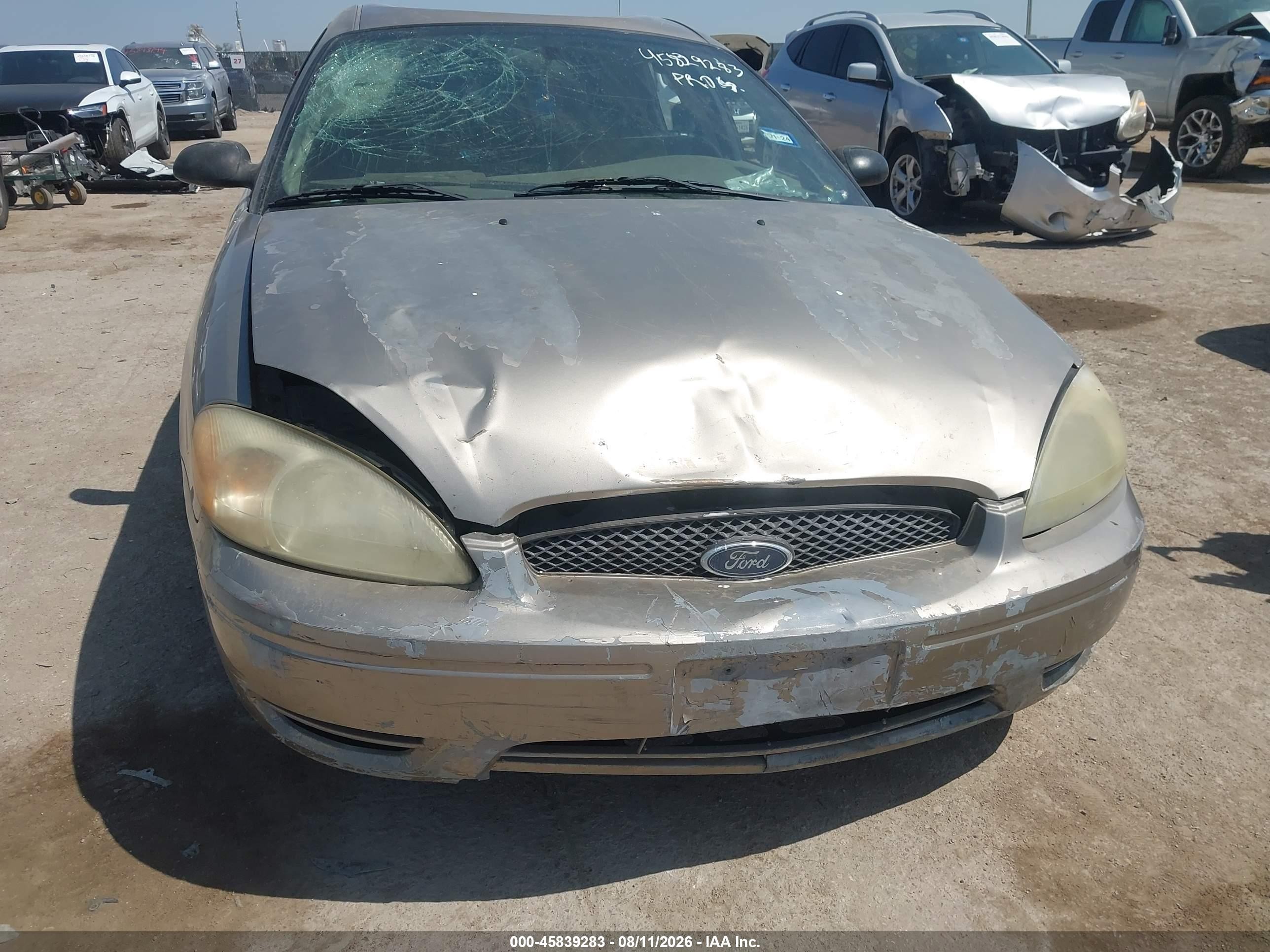 2005 Ford Taurus Se Tan vin: 1FAFP53265A153294