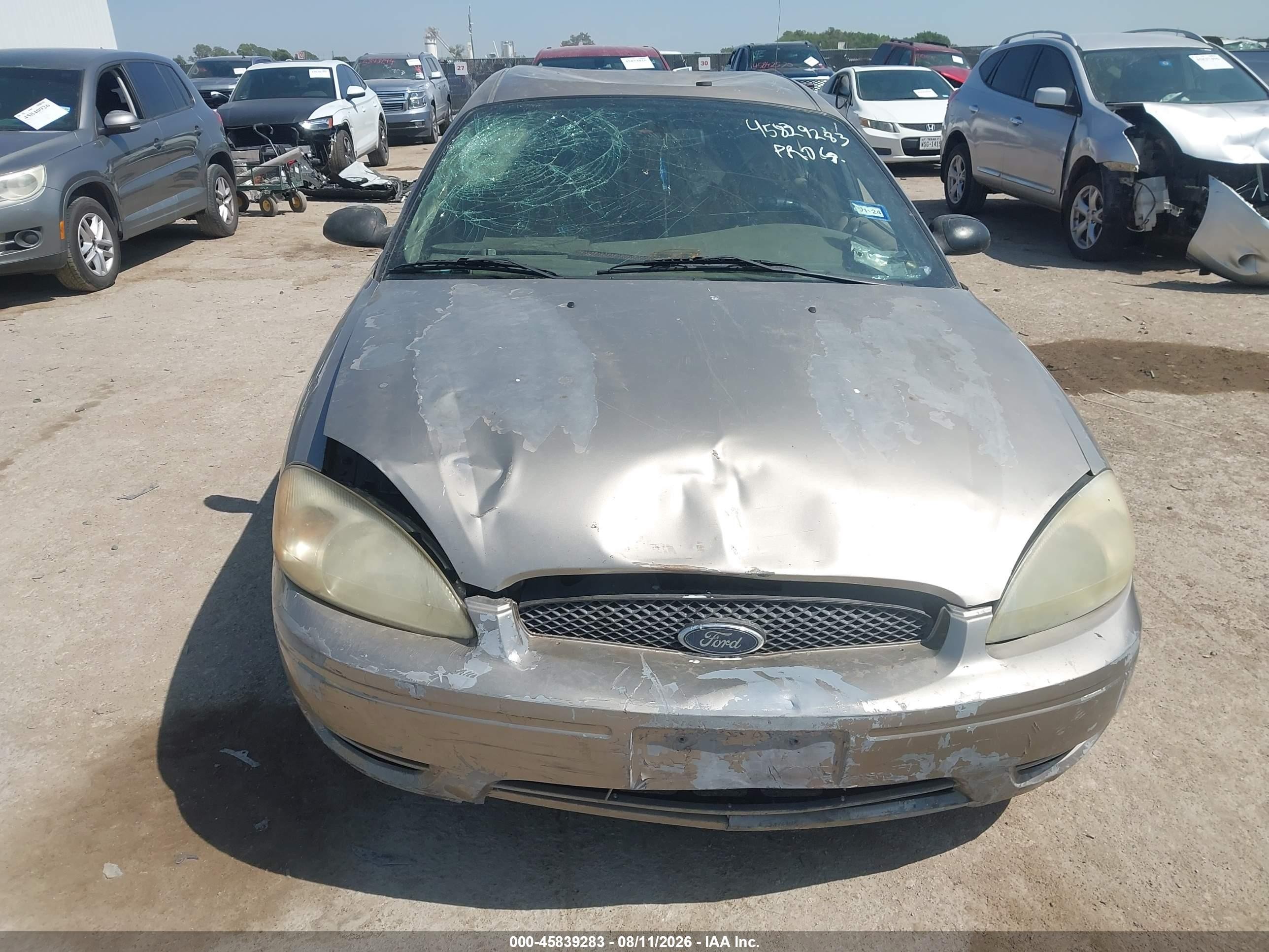 2005 Ford Taurus Se Tan vin: 1FAFP53265A153294