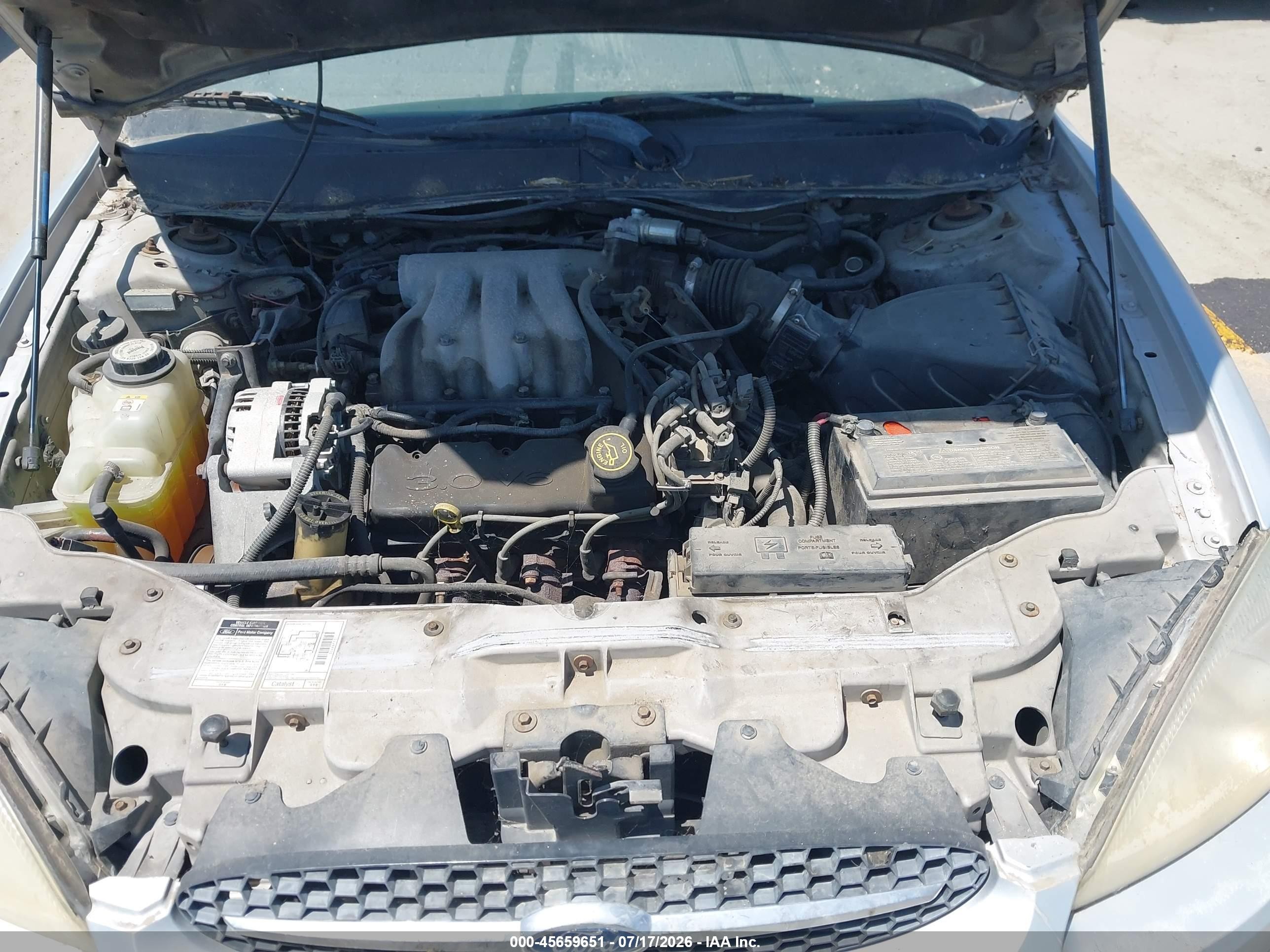 2000 Ford Taurus Se Gray vin: 1FAFP5326YG174888