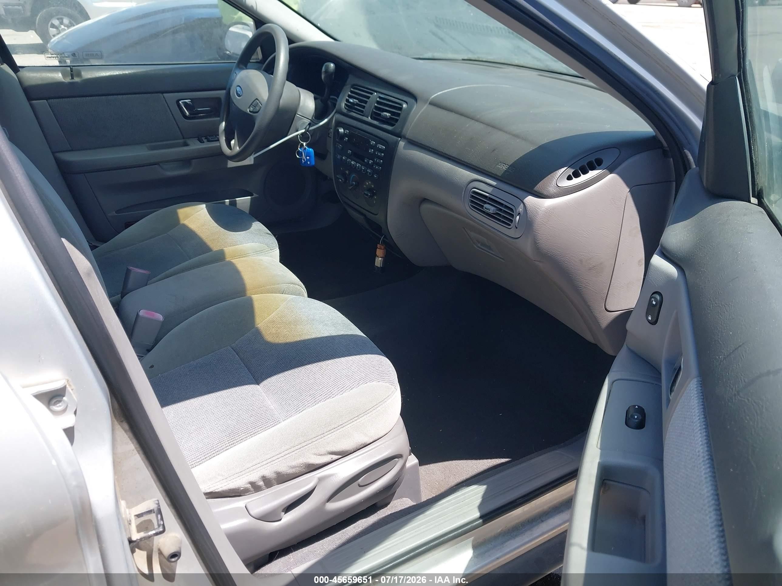 2000 Ford Taurus Se Gray vin: 1FAFP5326YG174888