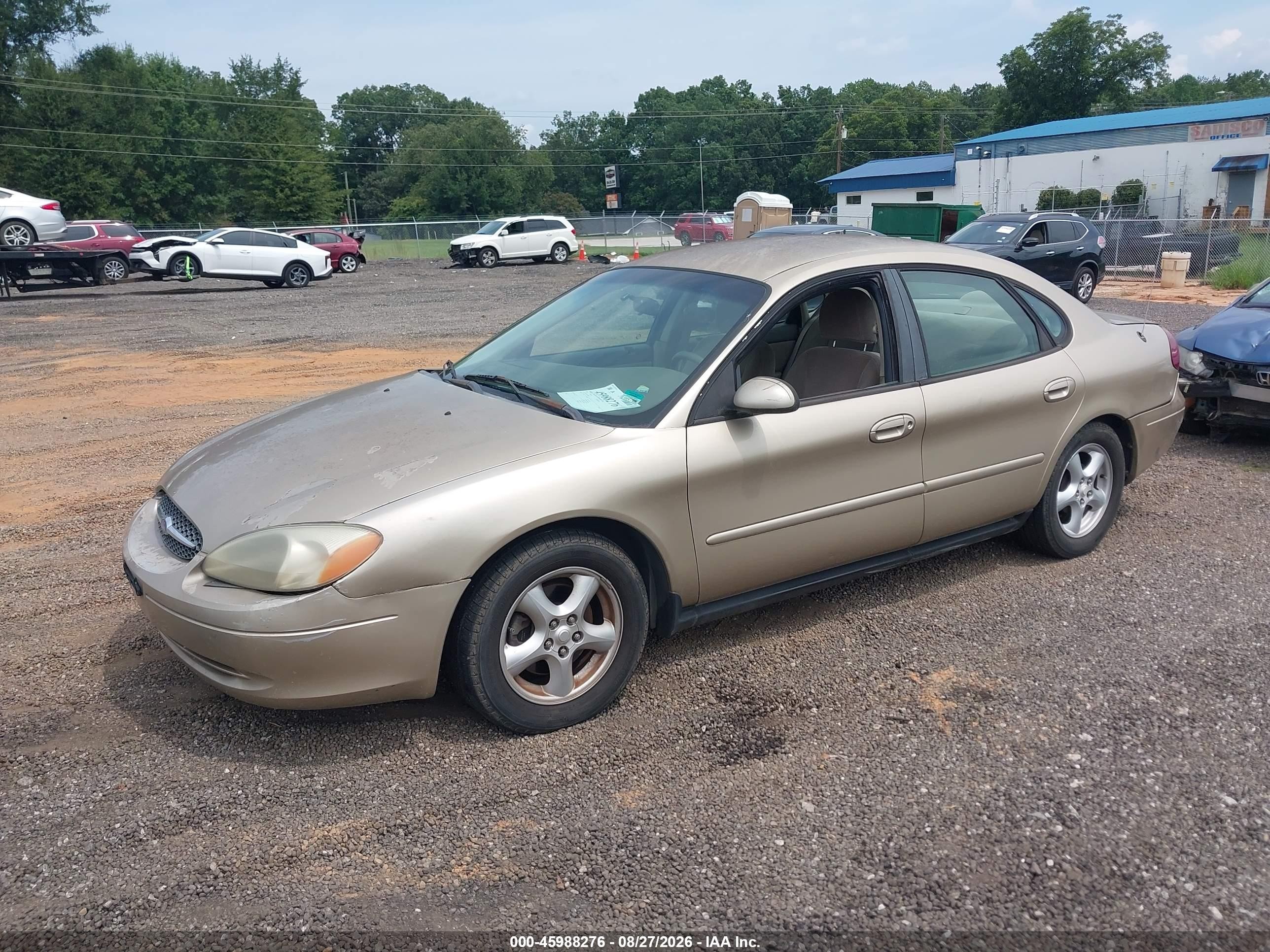 2001 Ford Taurus Se Gold vin: 1FAFP53271A244908
