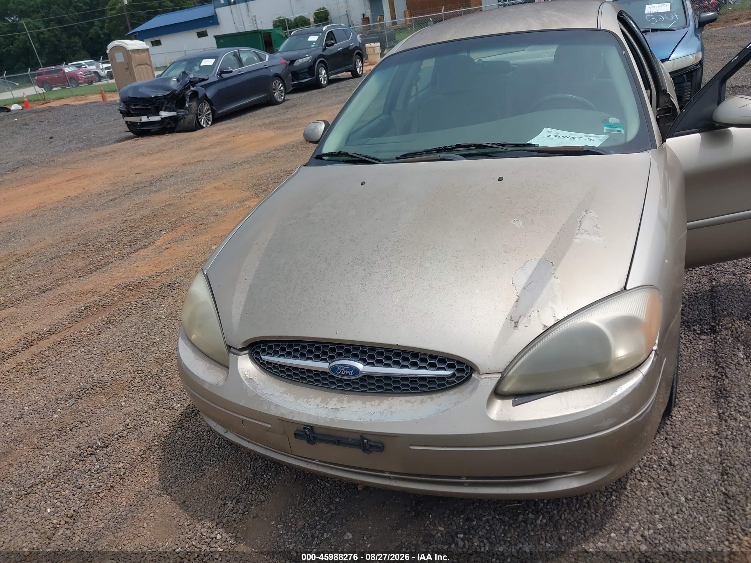 2001 Ford Taurus Se Gold vin: 1FAFP53271A244908