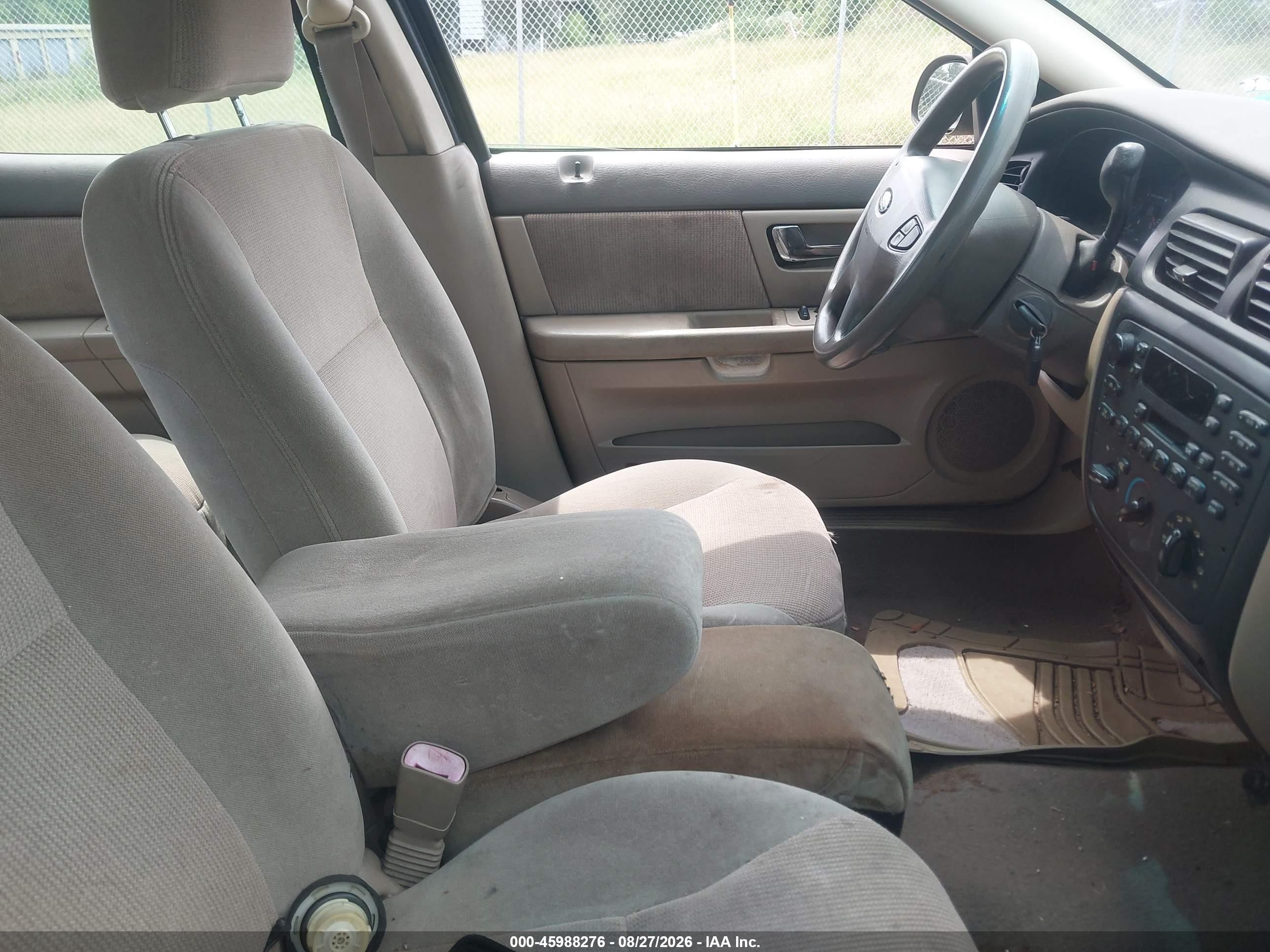 2001 Ford Taurus Se Gold vin: 1FAFP53271A244908
