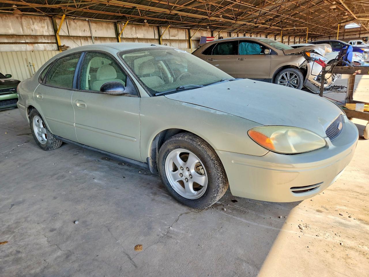 2004 Ford Taurus Se Green vin: 1FAFP53274G145667