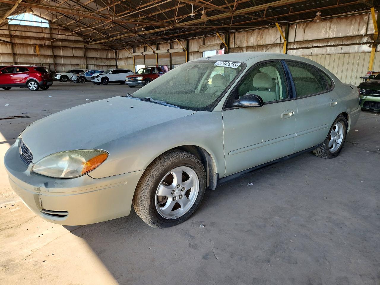 2004 Ford Taurus Se Green vin: 1FAFP53274G145667
