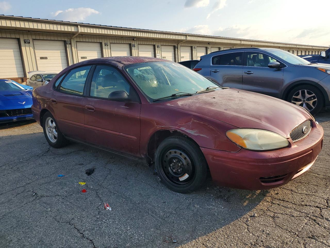 2005 Ford Taurus Se Red vin: 1FAFP53275A142689