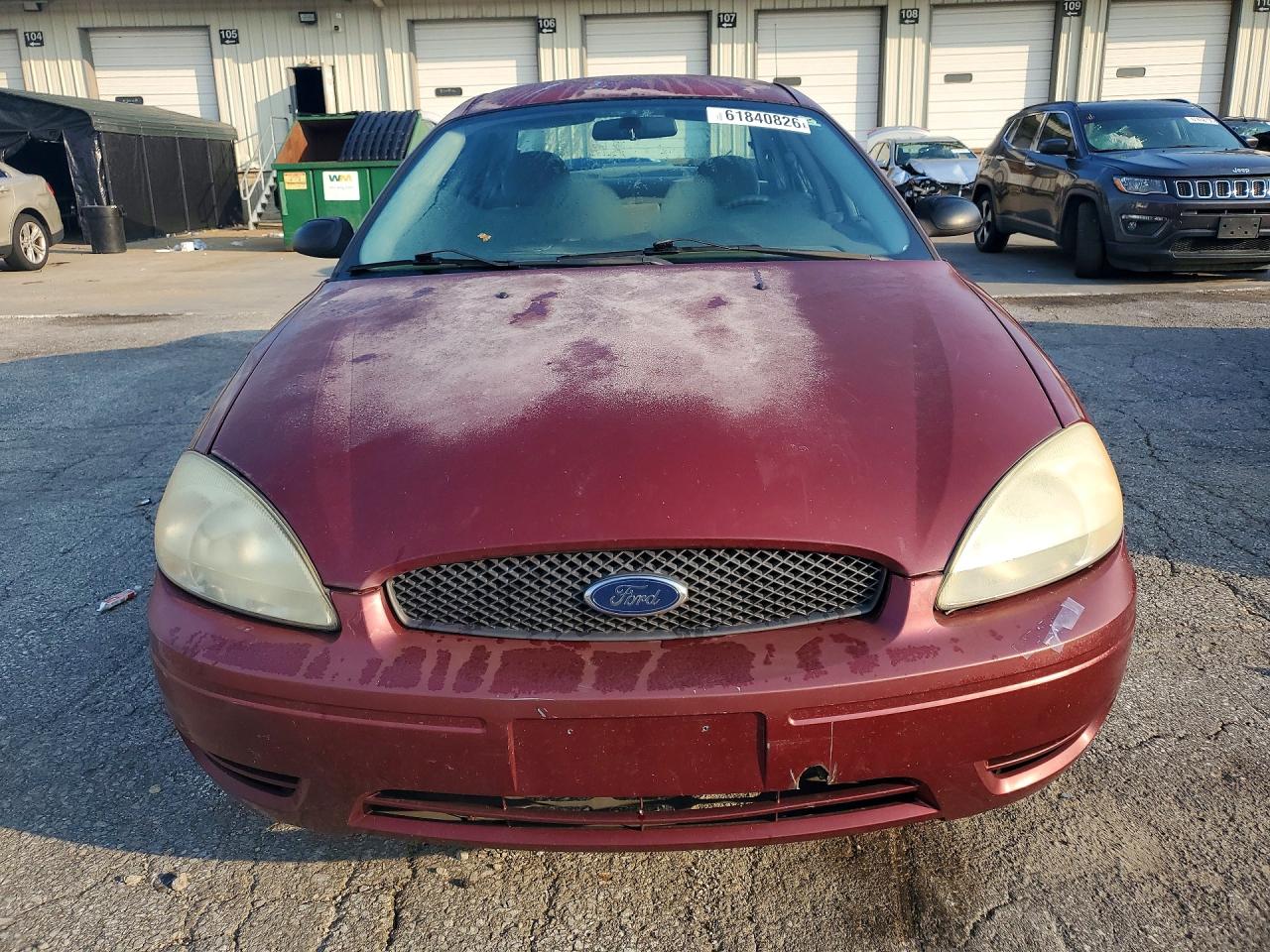 2005 Ford Taurus Se Red vin: 1FAFP53275A142689
