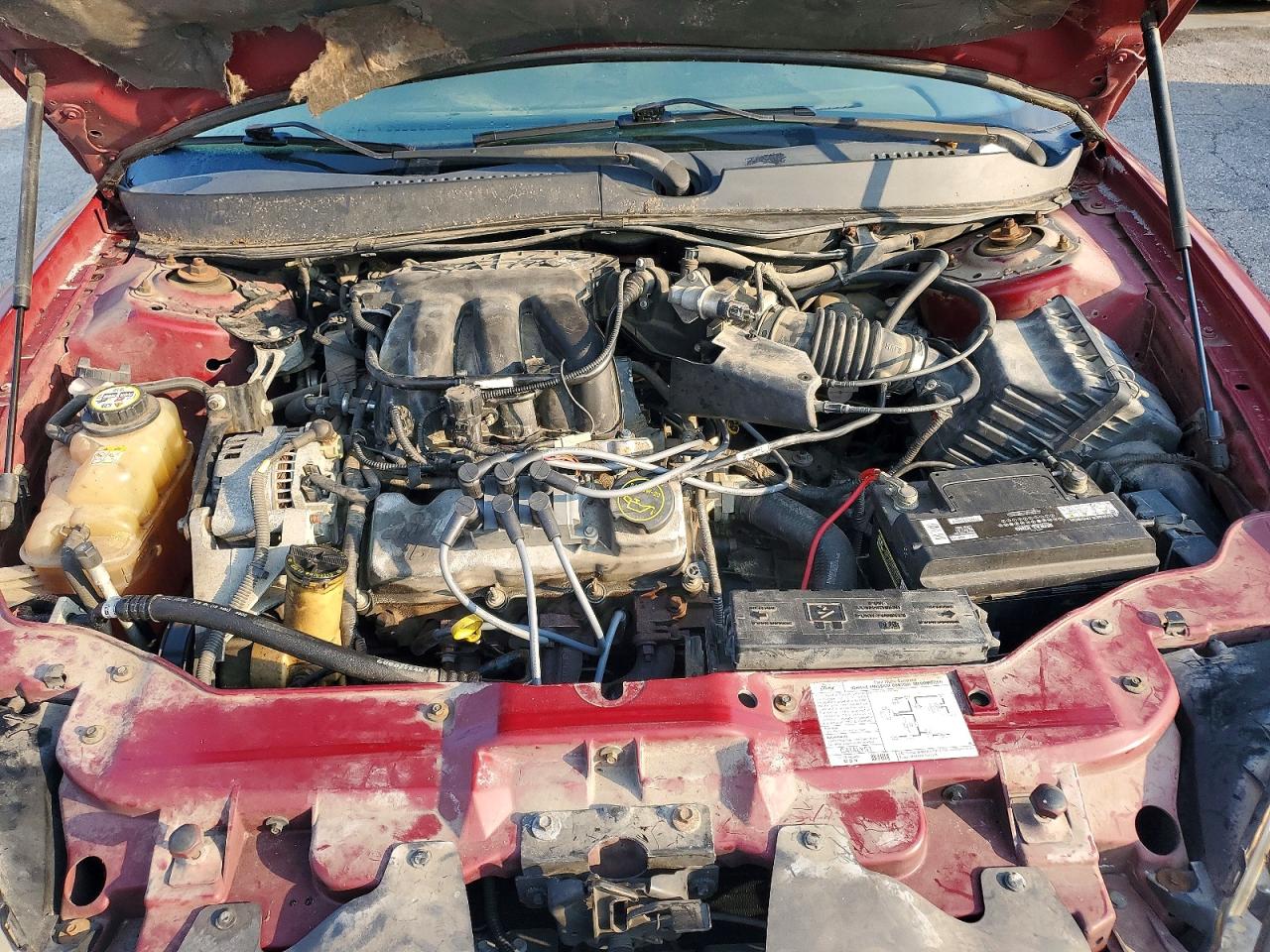 2005 Ford Taurus Se Red vin: 1FAFP53275A142689