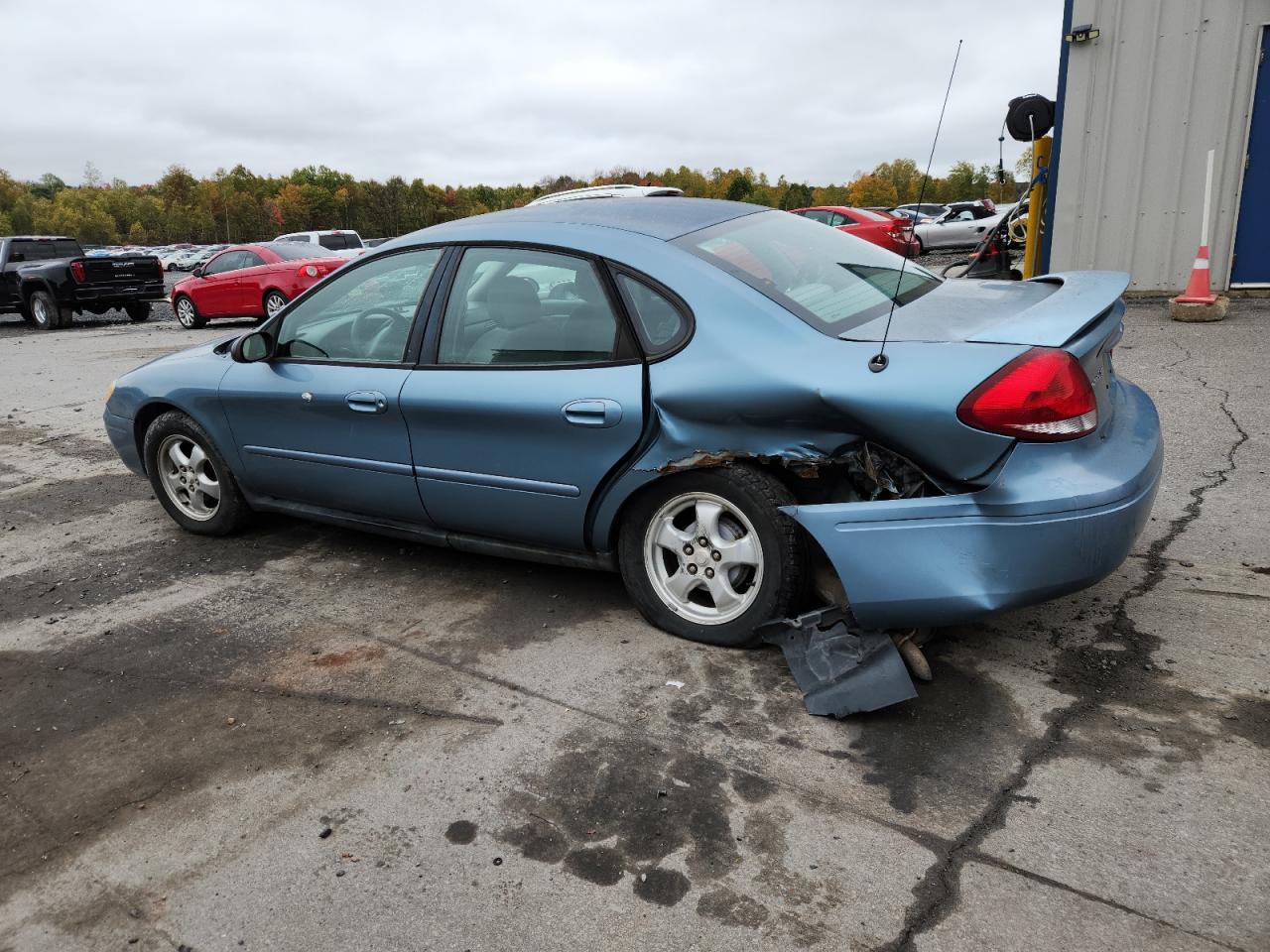 2005 Ford Taurus Se Blue vin: 1FAFP53275A149691