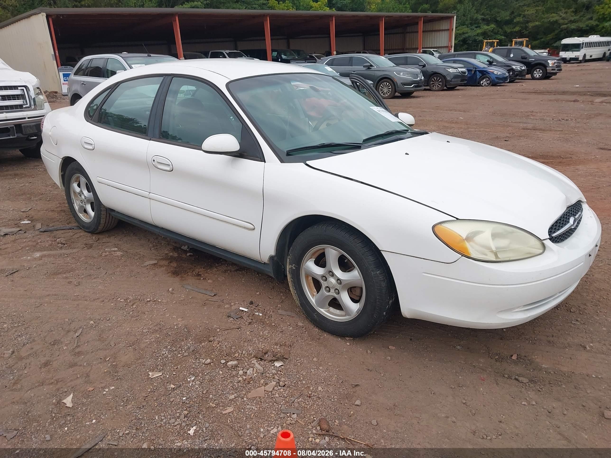 2003 Ford Taurus Se White vin: 1FAFP53283A154735