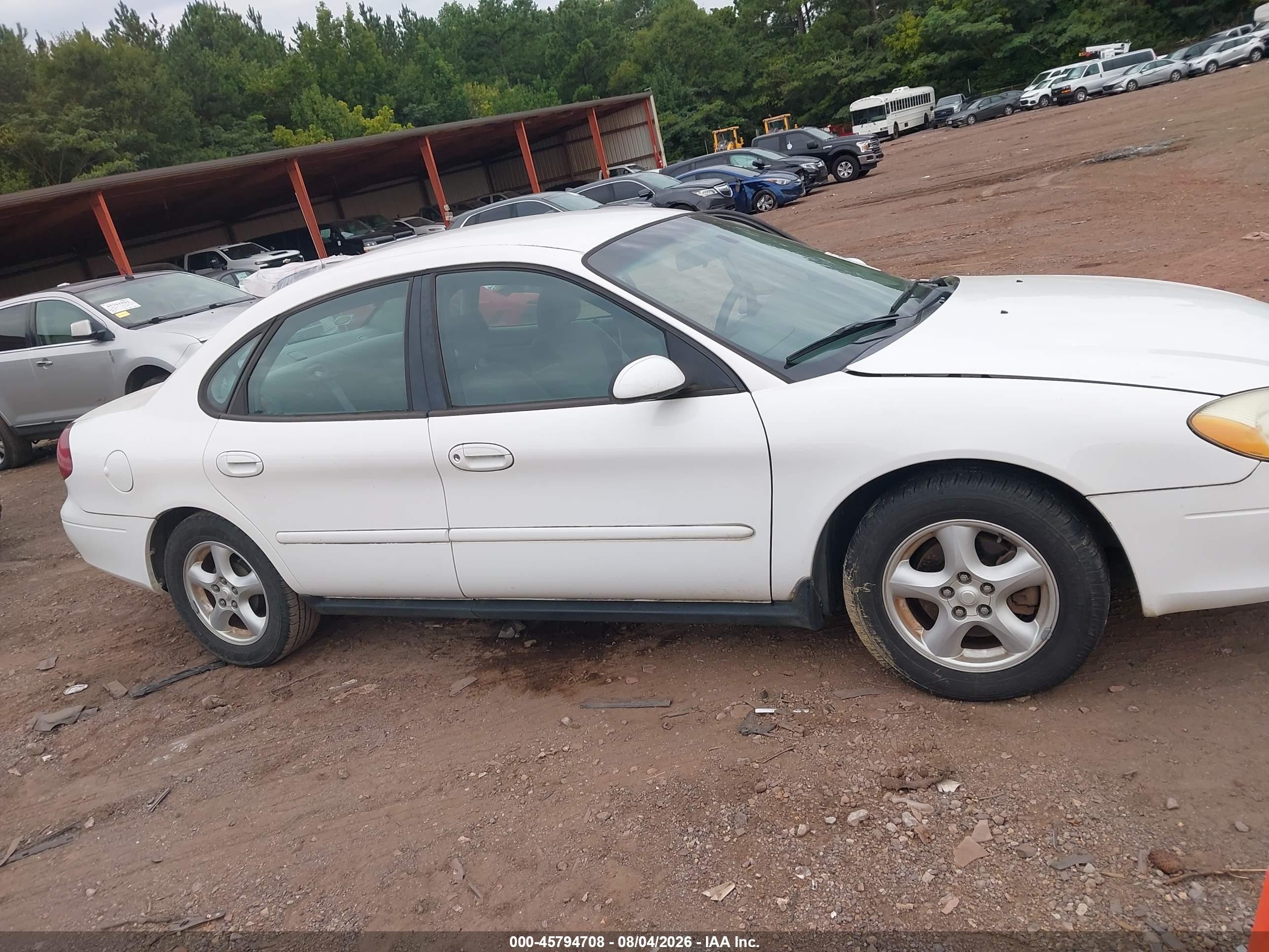 2003 Ford Taurus Se White vin: 1FAFP53283A154735