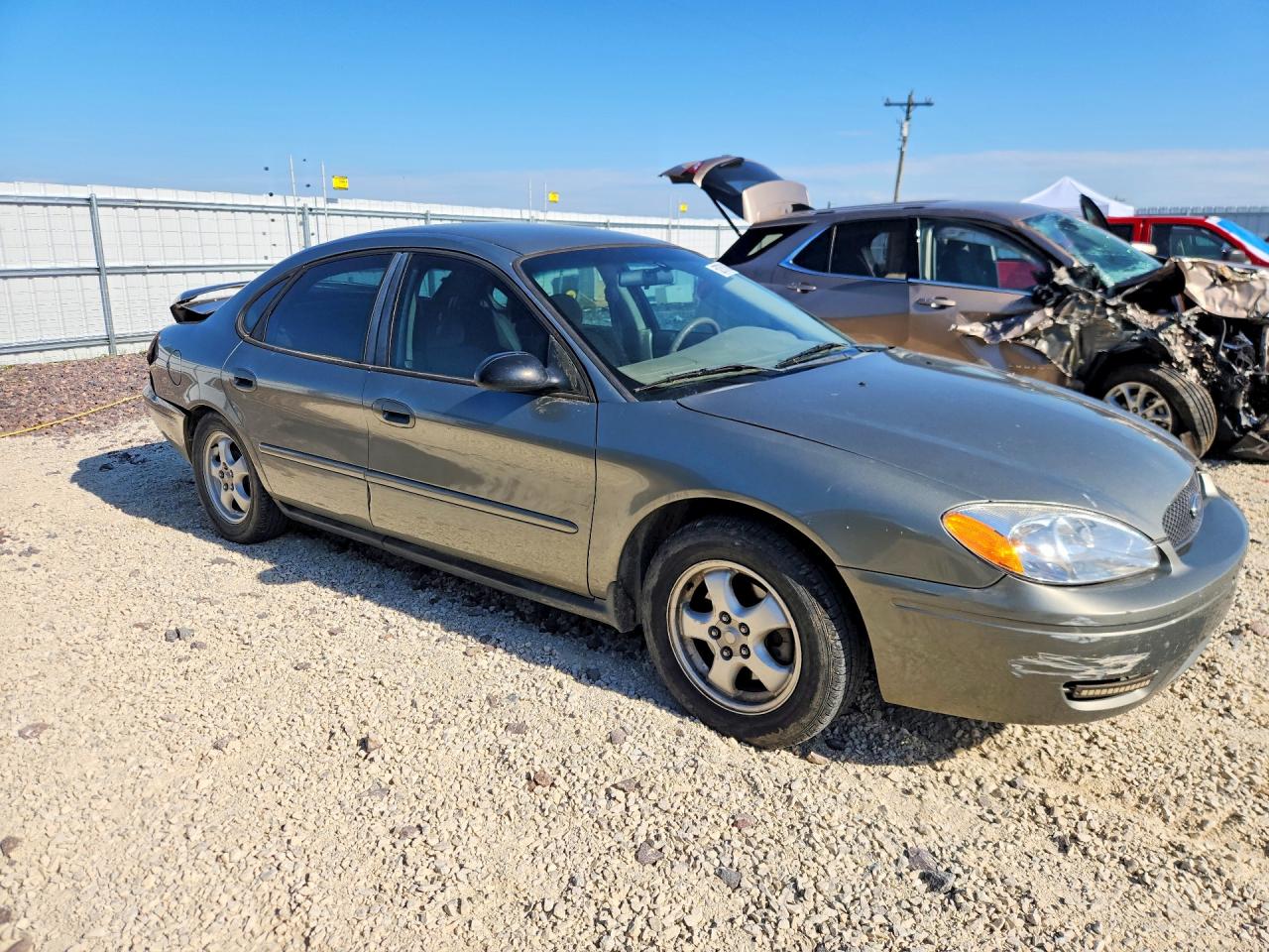 2004 Ford Taurus Se Gray vin: 1FAFP53284G150523