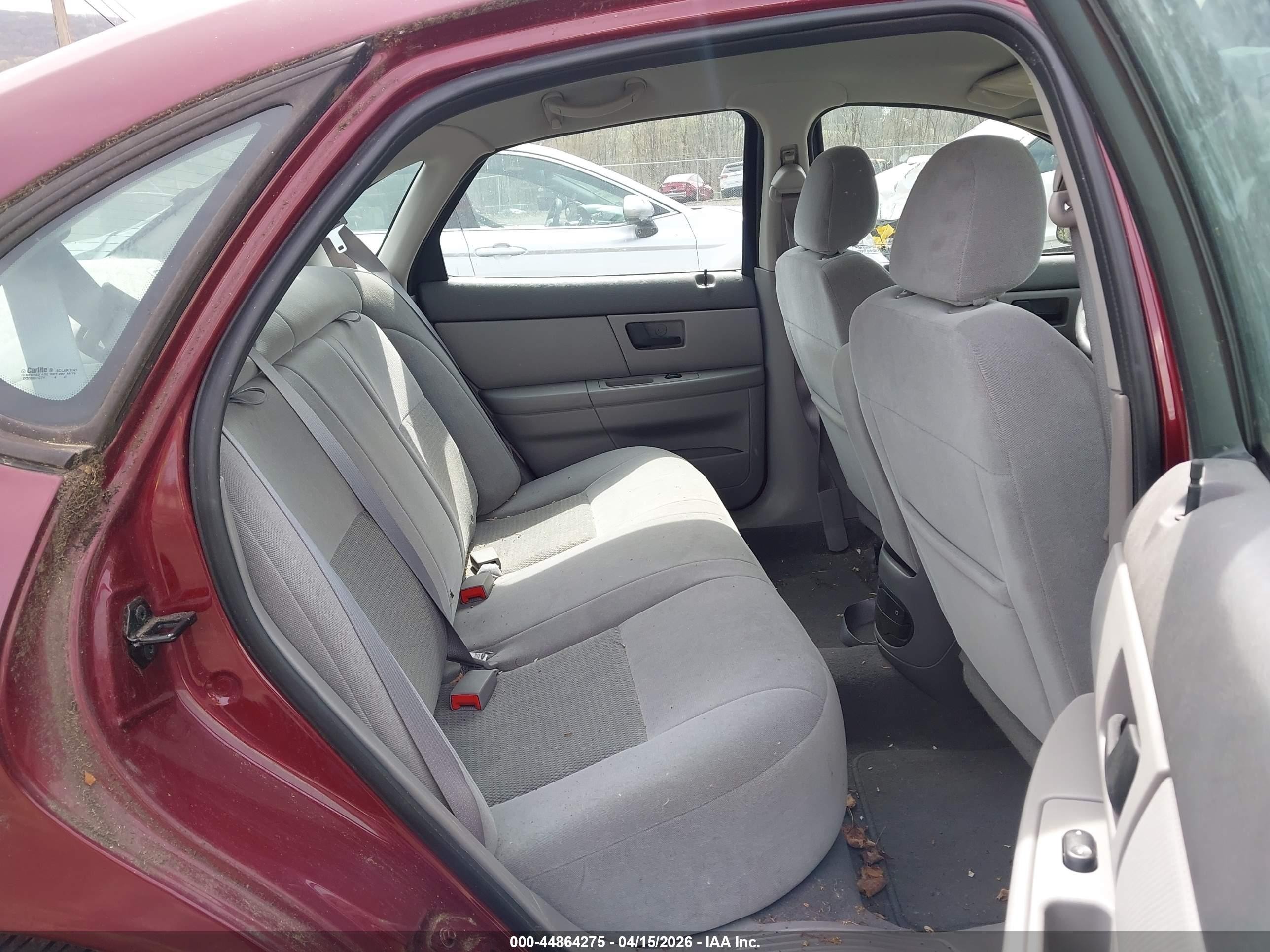 2005 Ford Taurus Se Burgundy vin: 1FAFP53285A112553