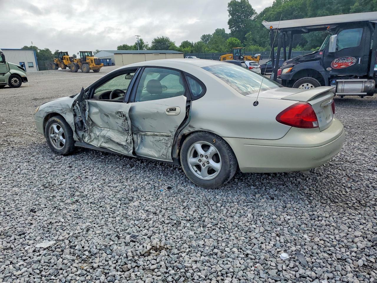 2003 Ford Taurus Se Silver vin: 1FAFP53293G182265