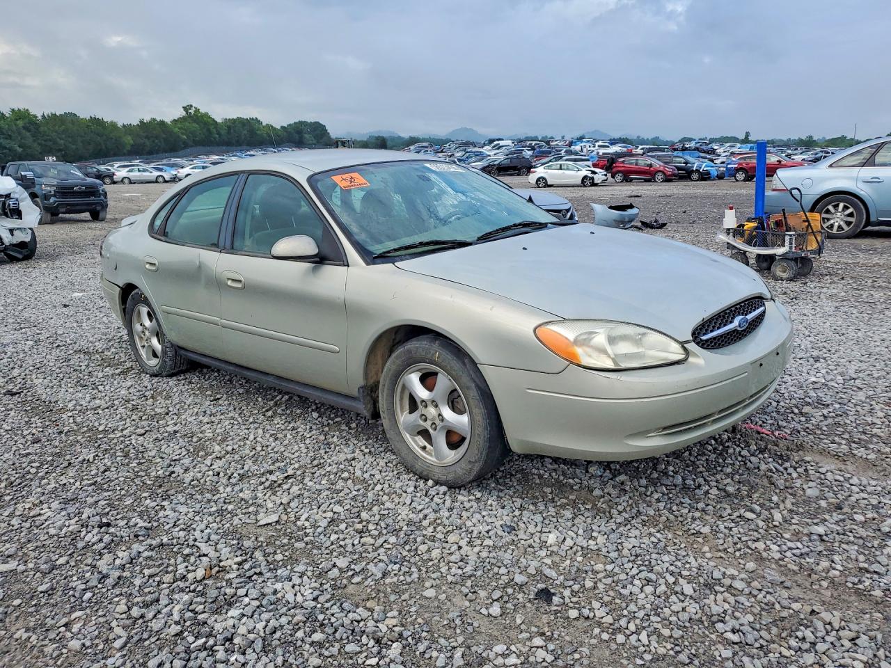 2003 Ford Taurus Se Silver vin: 1FAFP53293G182265