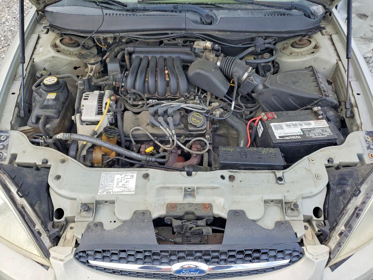 2003 Ford Taurus Se Silver vin: 1FAFP53293G182265