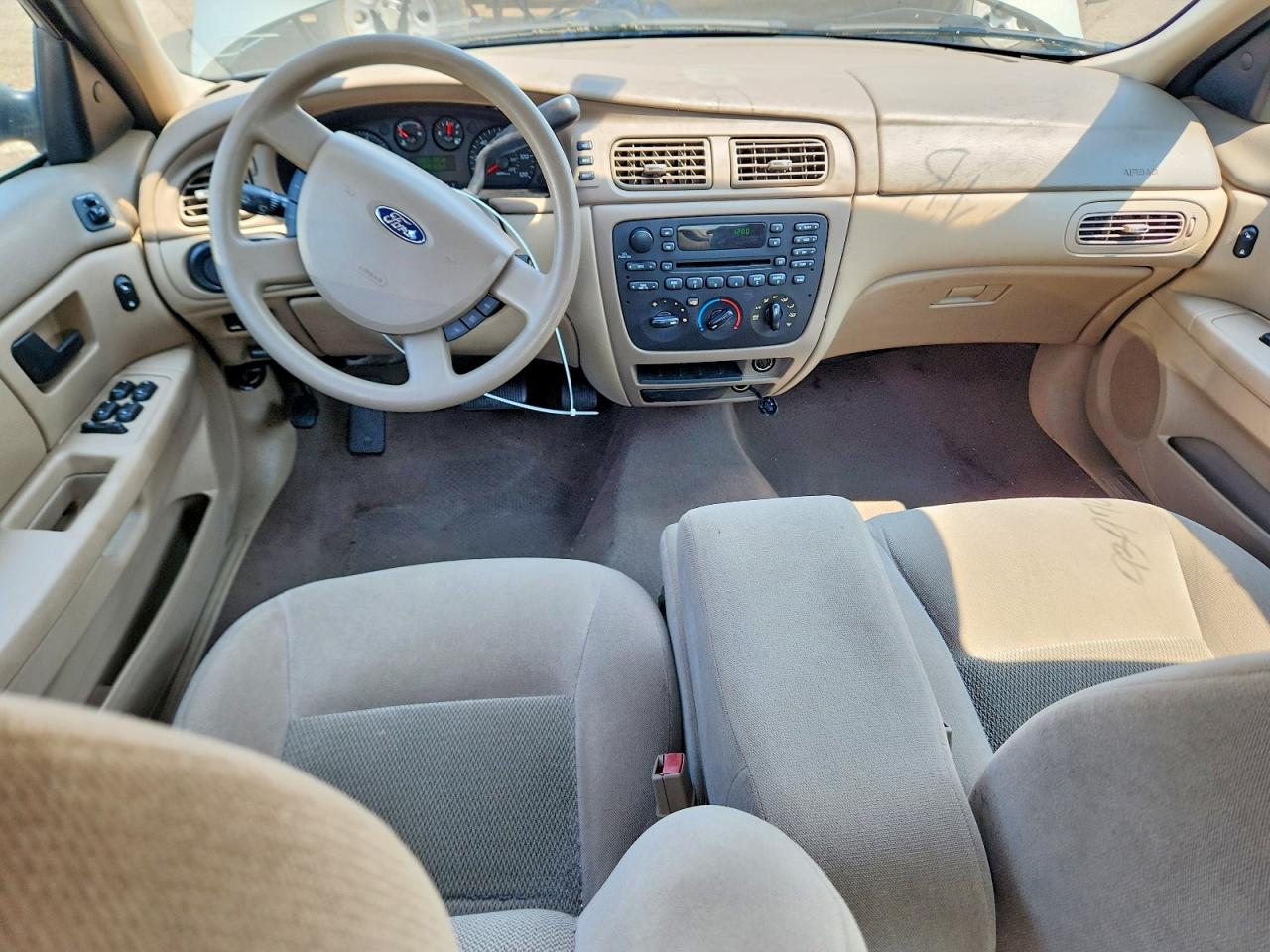 2005 Ford Taurus Se Silver vin: 1FAFP53295A204318
