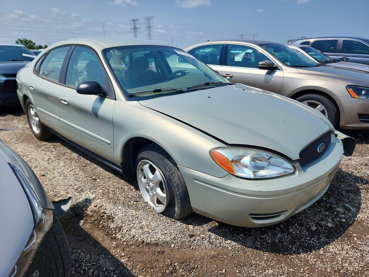 2005 Ford Taurus Se Silver vin: 1FAFP53295A204318