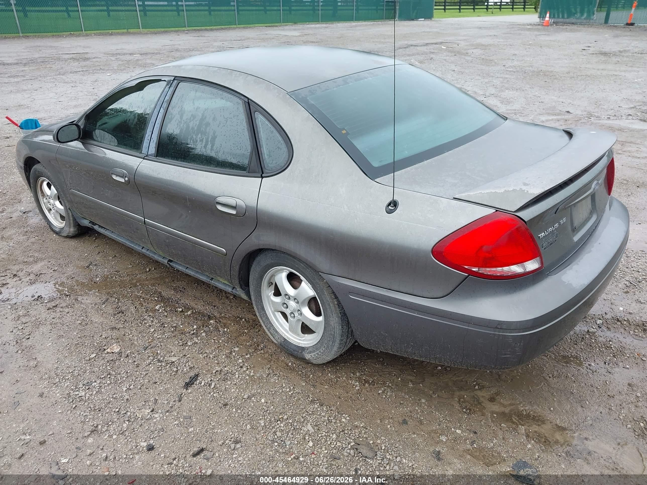 2005 Ford Taurus Se Gray vin: 1FAFP53295A236539