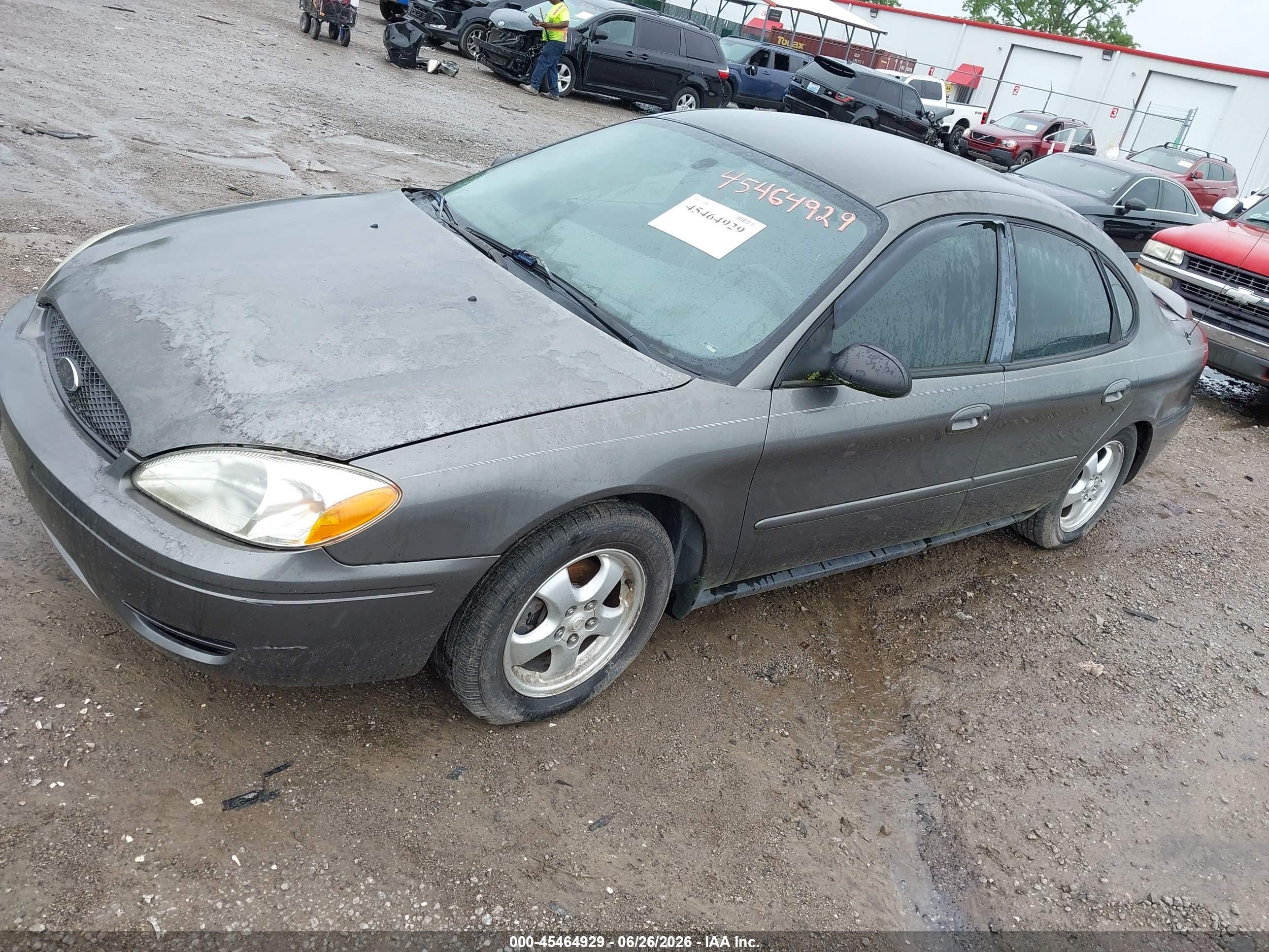 2005 Ford Taurus Se Gray vin: 1FAFP53295A236539