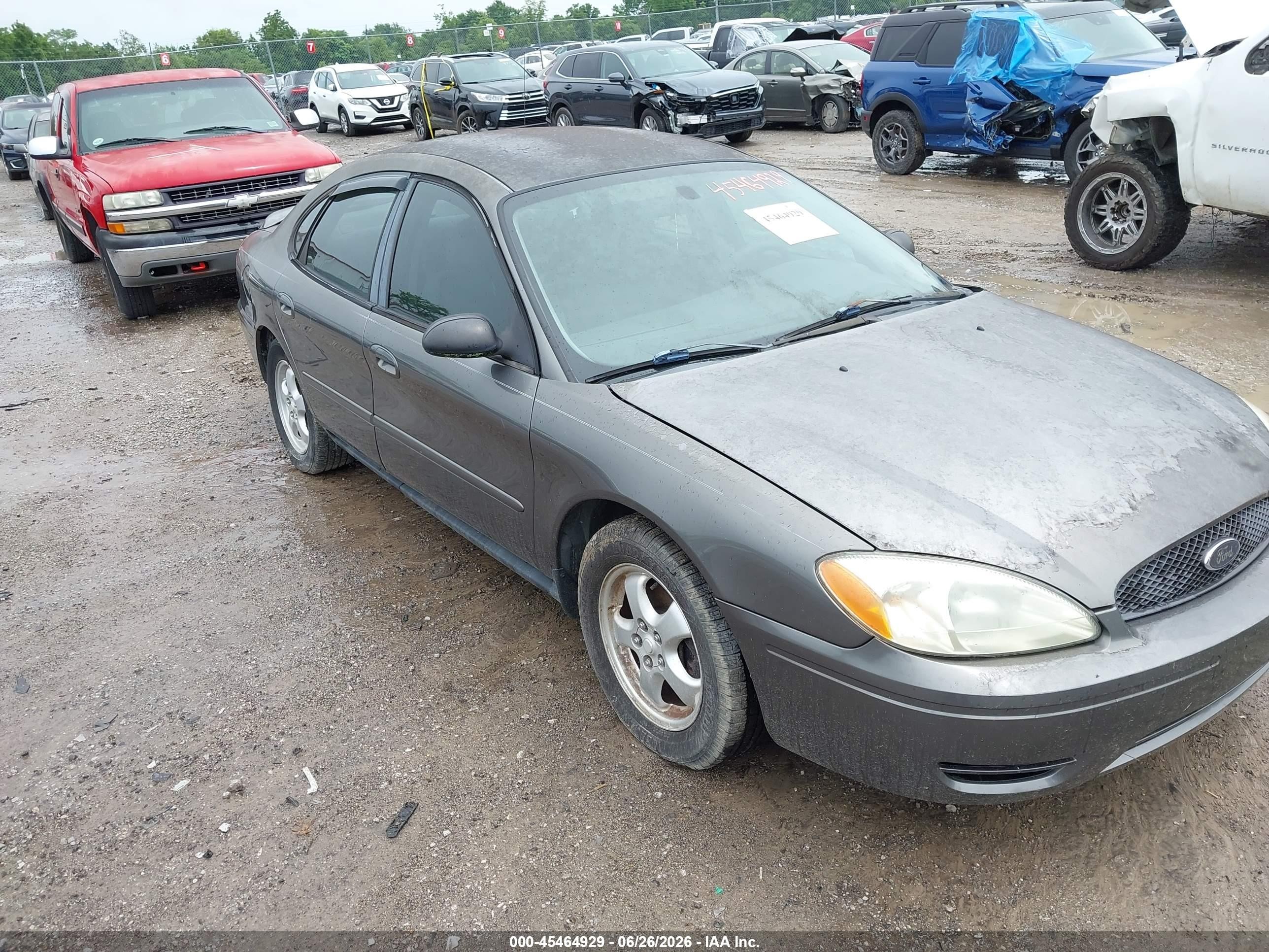 2005 Ford Taurus Se Gray vin: 1FAFP53295A236539