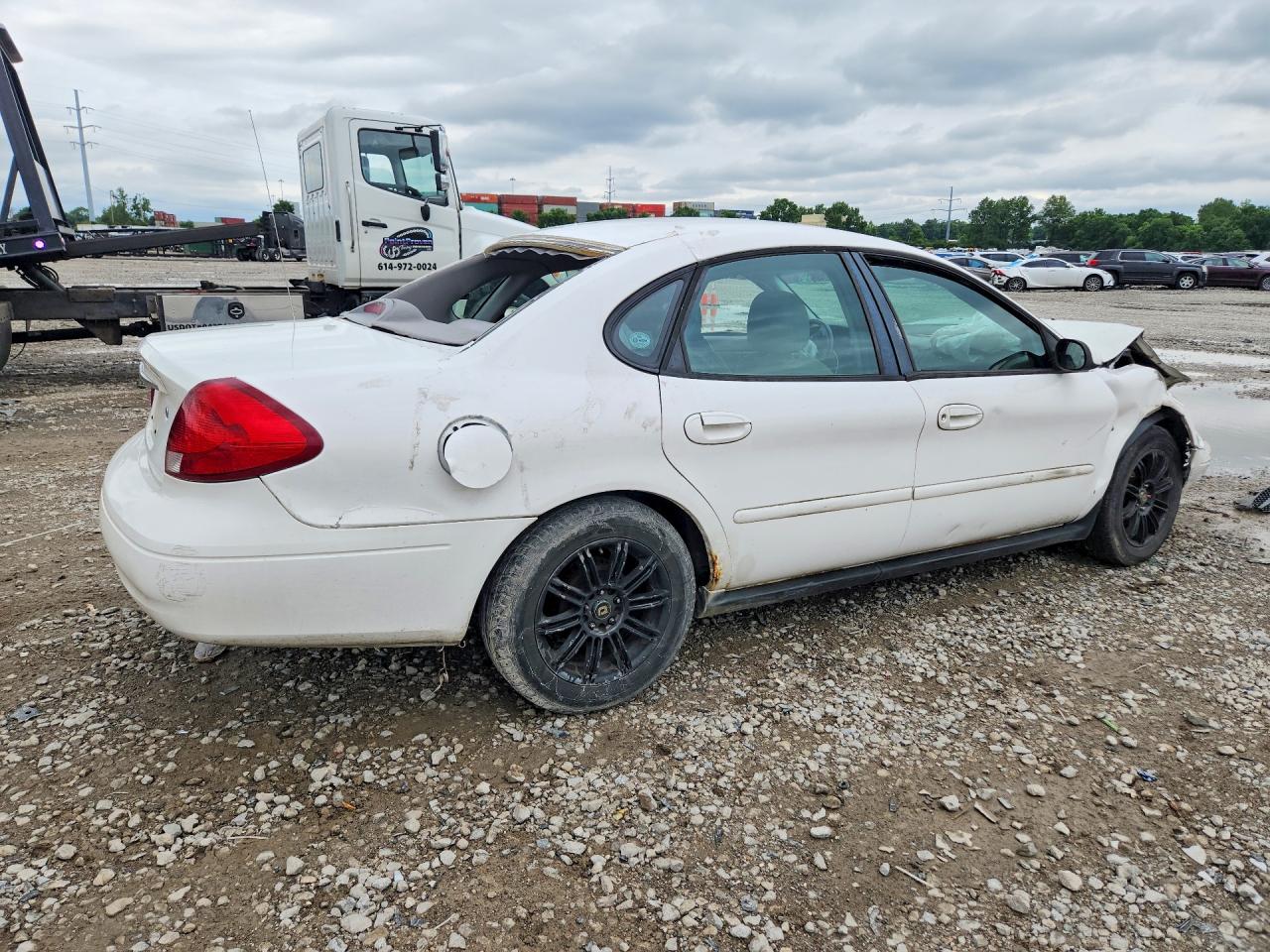 2000 Ford Taurus Se White vin: 1FAFP5329YG206782