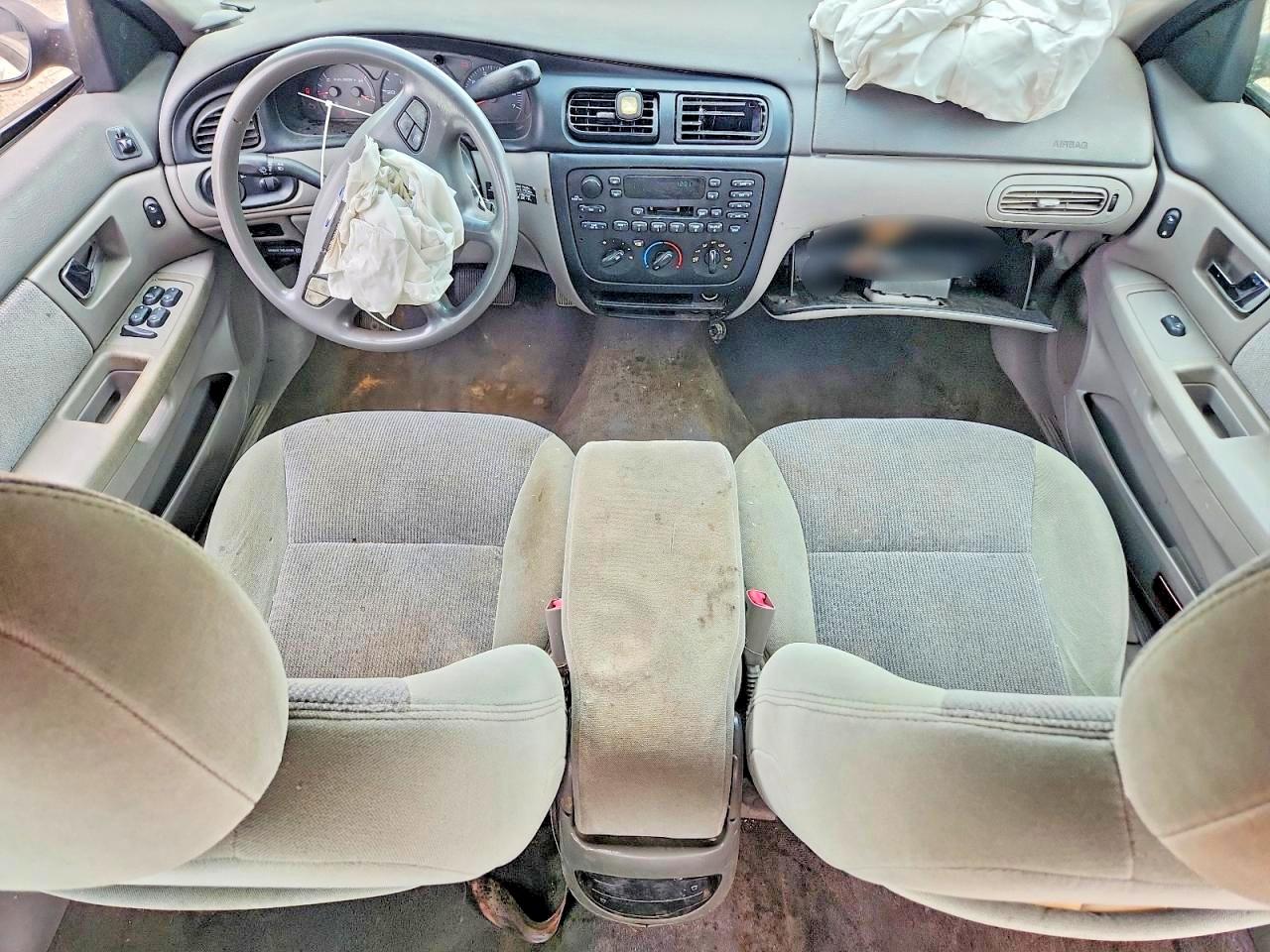 2000 Ford Taurus Se White vin: 1FAFP5329YG206782