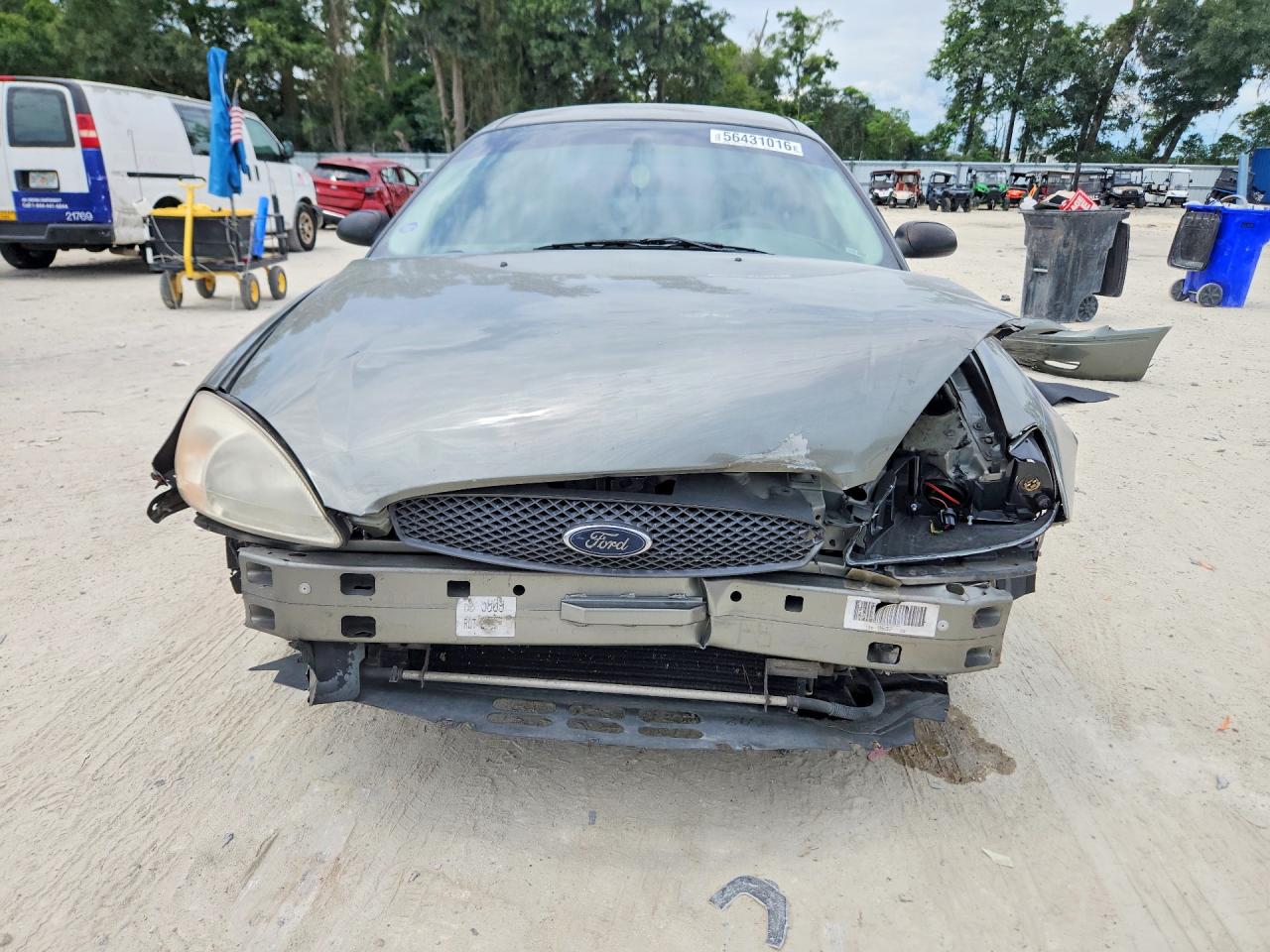 2004 Ford Taurus Se Green vin: 1FAFP532X4A207064