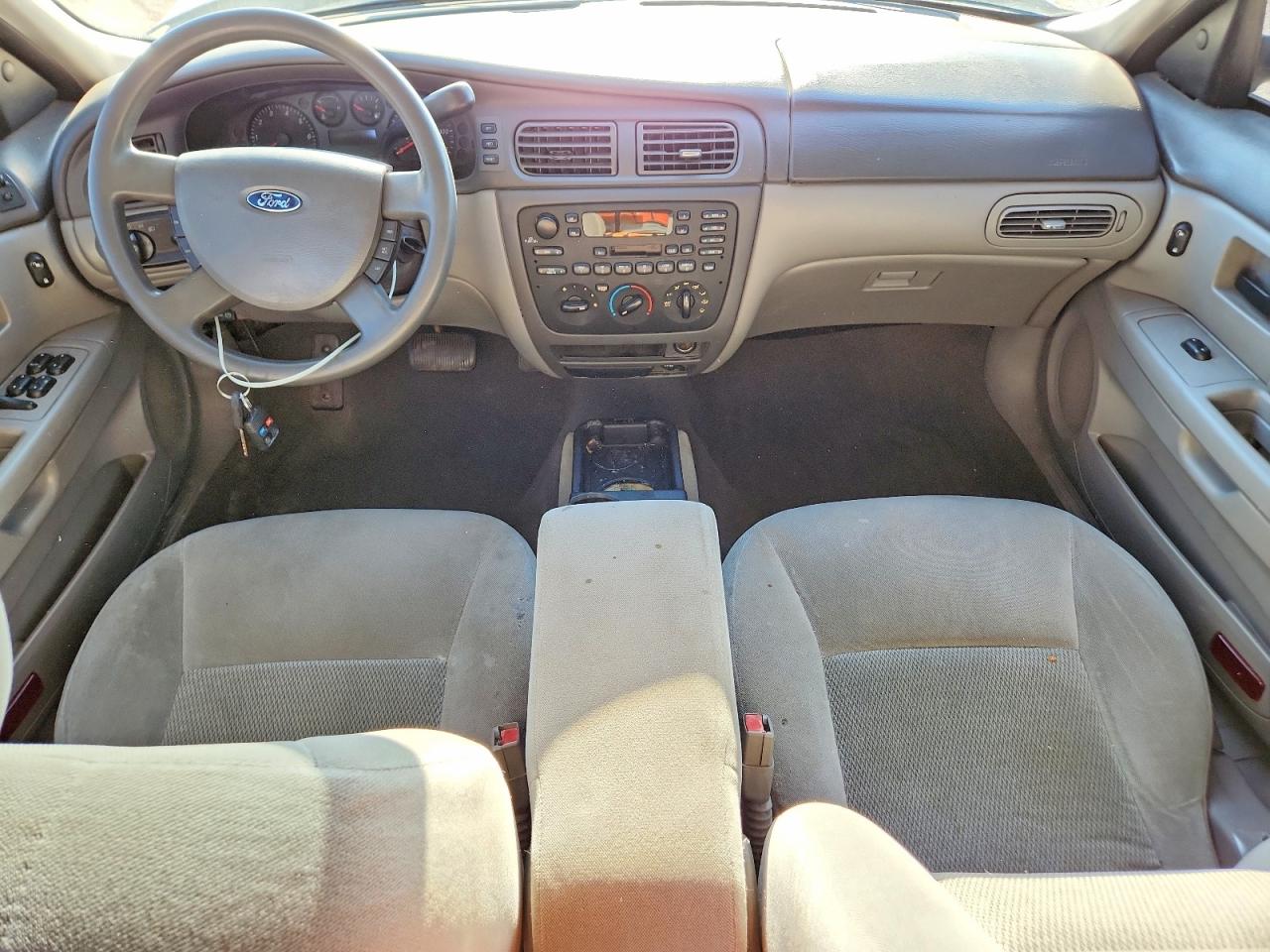 2005 Ford Taurus Se White vin: 1FAFP532X5A148552