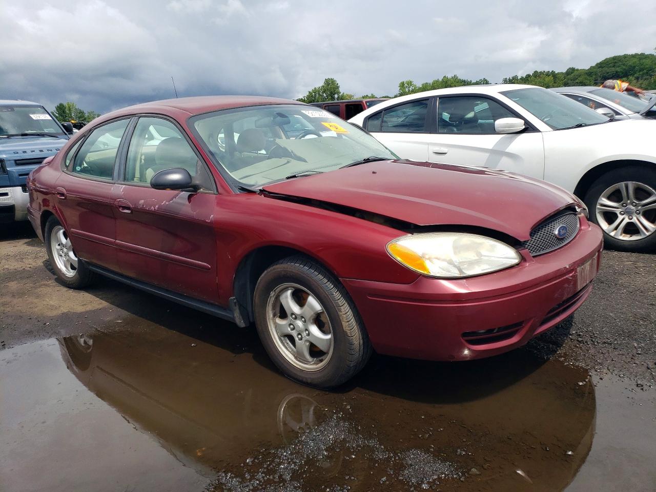 2005 Ford Taurus Se Burgundy vin: 1FAFP532X5A170258