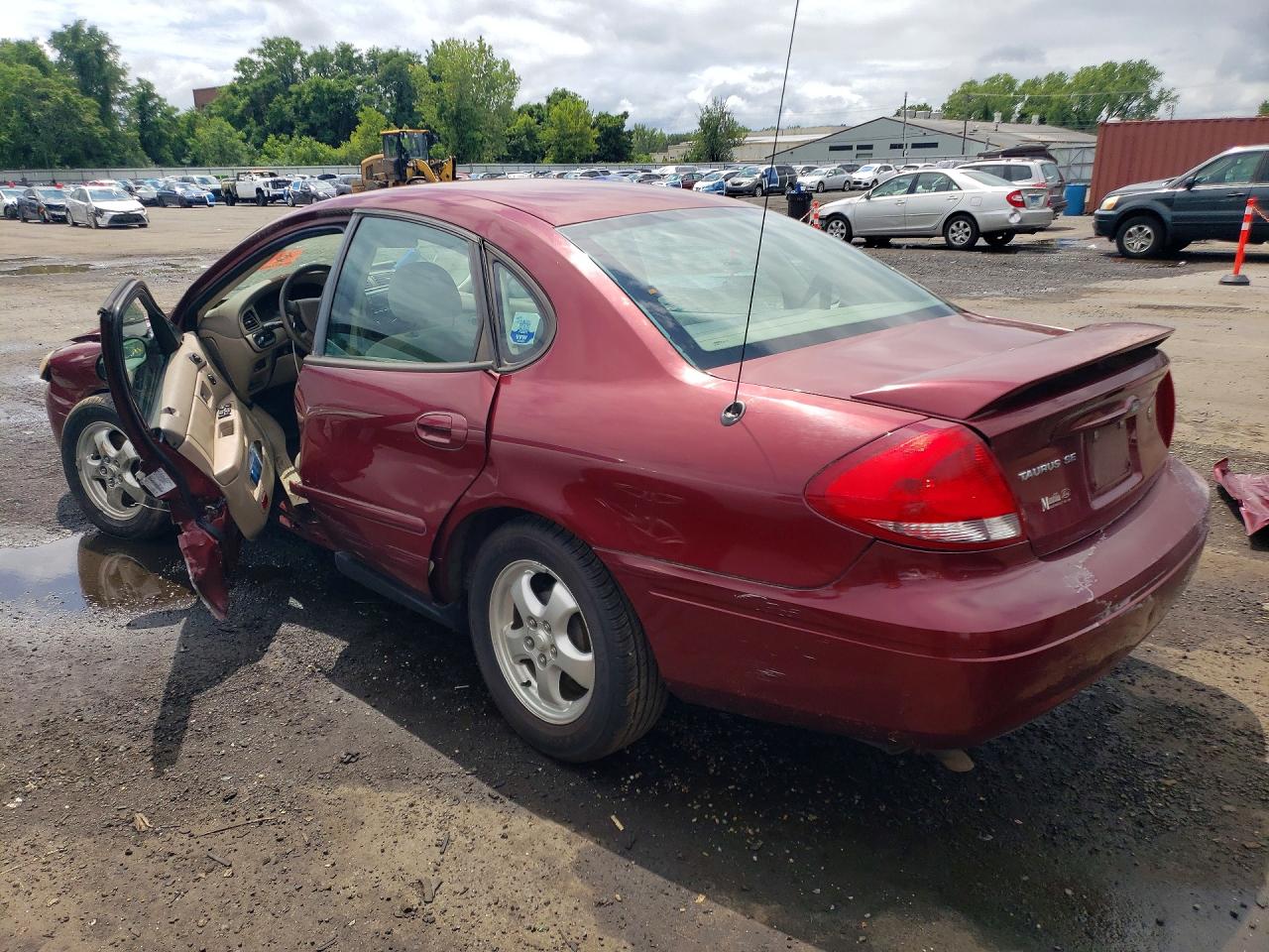 2005 Ford Taurus Se Burgundy vin: 1FAFP532X5A170258