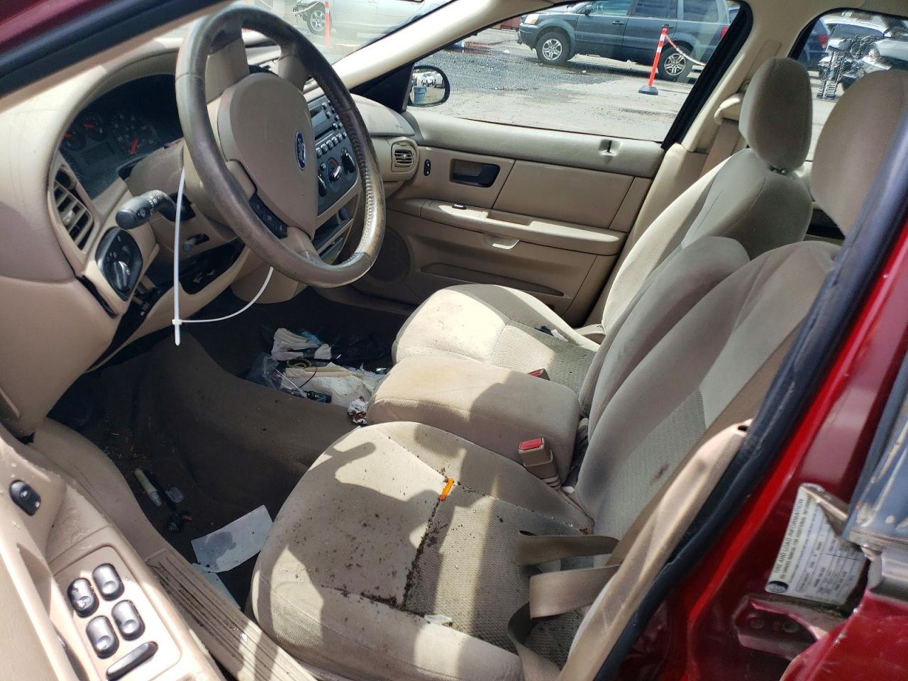 2005 Ford Taurus Se Burgundy vin: 1FAFP532X5A170258