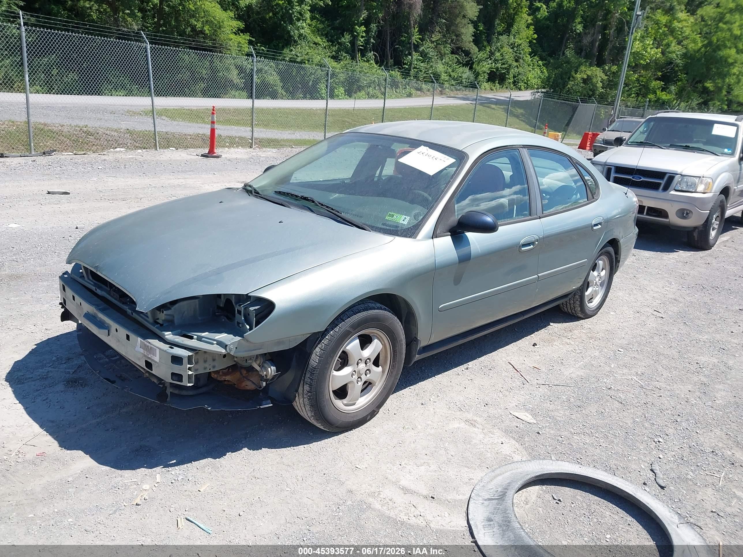 2005 Ford Taurus Se Синий vin: 1FAFP532X5A189750