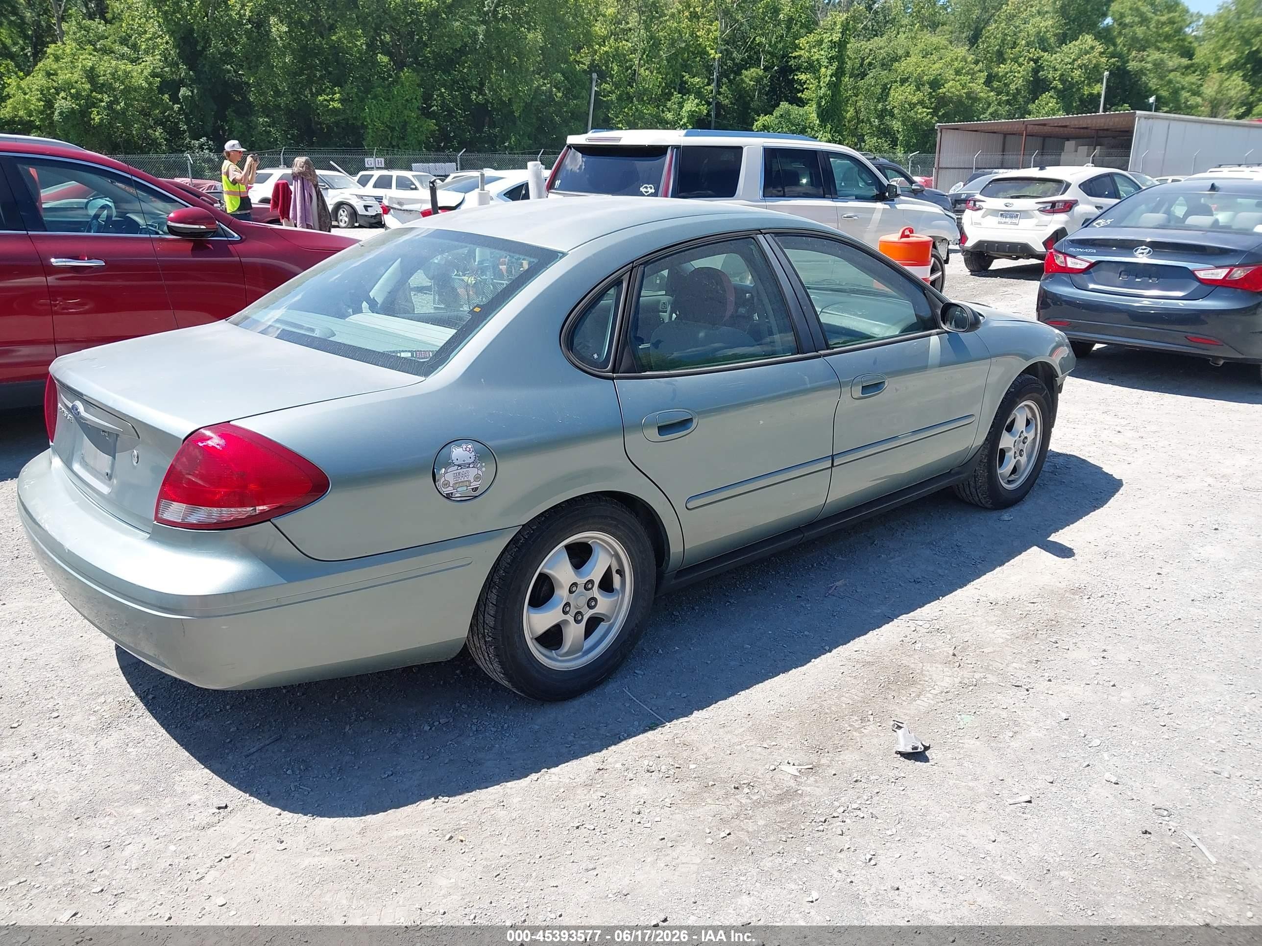 2005 Ford Taurus Se Синий vin: 1FAFP532X5A189750